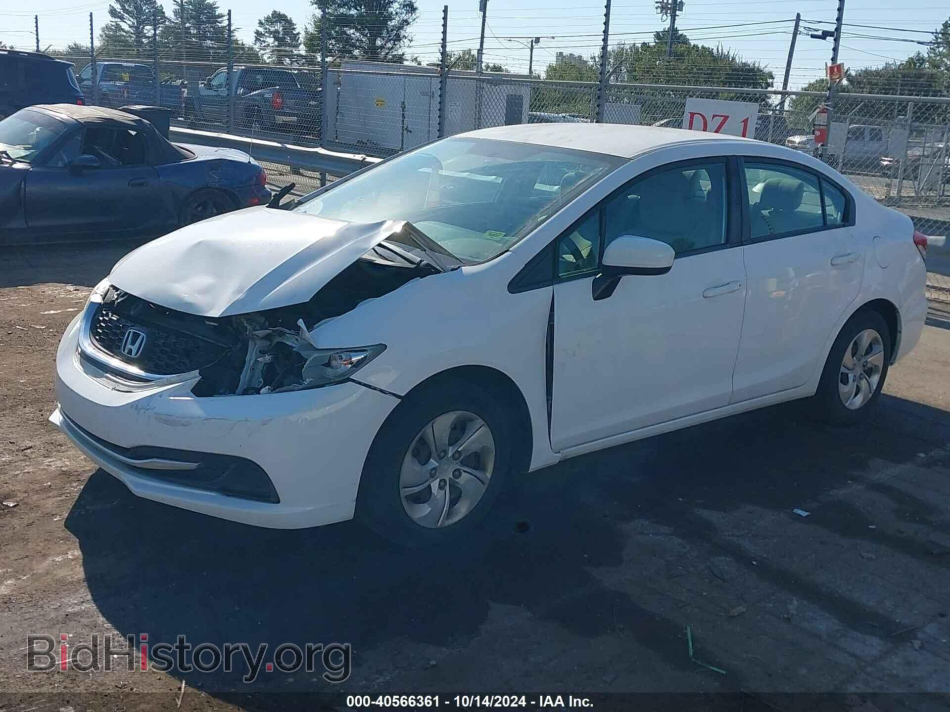 2015 HONDA CIVIC - VIN: 2HGFB2F56FH548271 - Фото 2