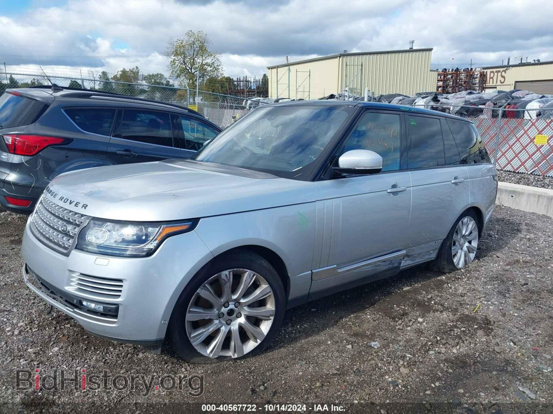 2014 LAND ROVER RANGE ROVER - VIN: SALGS2EF4EA150978 - Photo 2