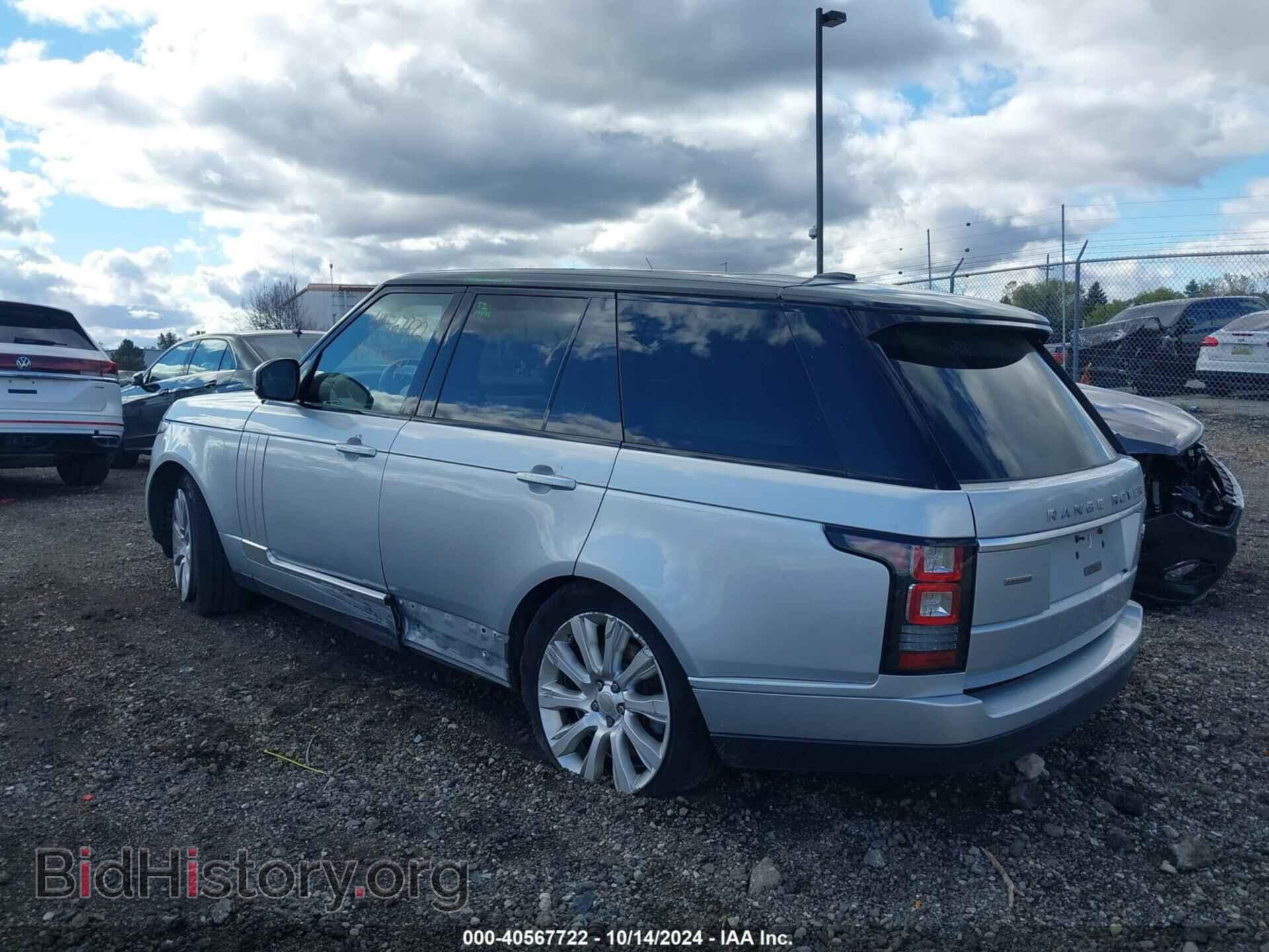 2014 LAND ROVER RANGE ROVER - VIN: SALGS2EF4EA150978 - Photo 3