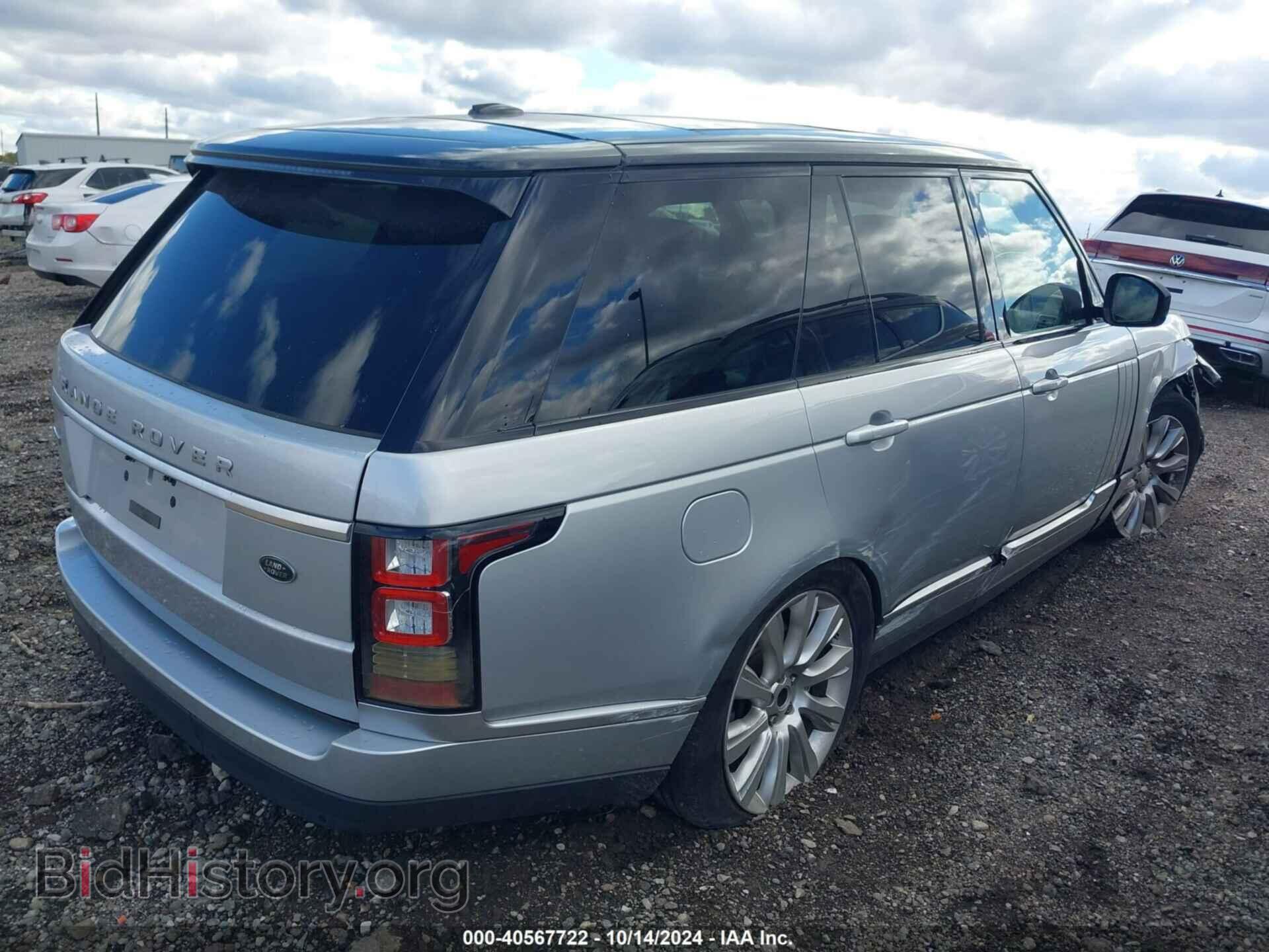2014 LAND ROVER RANGE ROVER - VIN: SALGS2EF4EA150978 - Photo 4