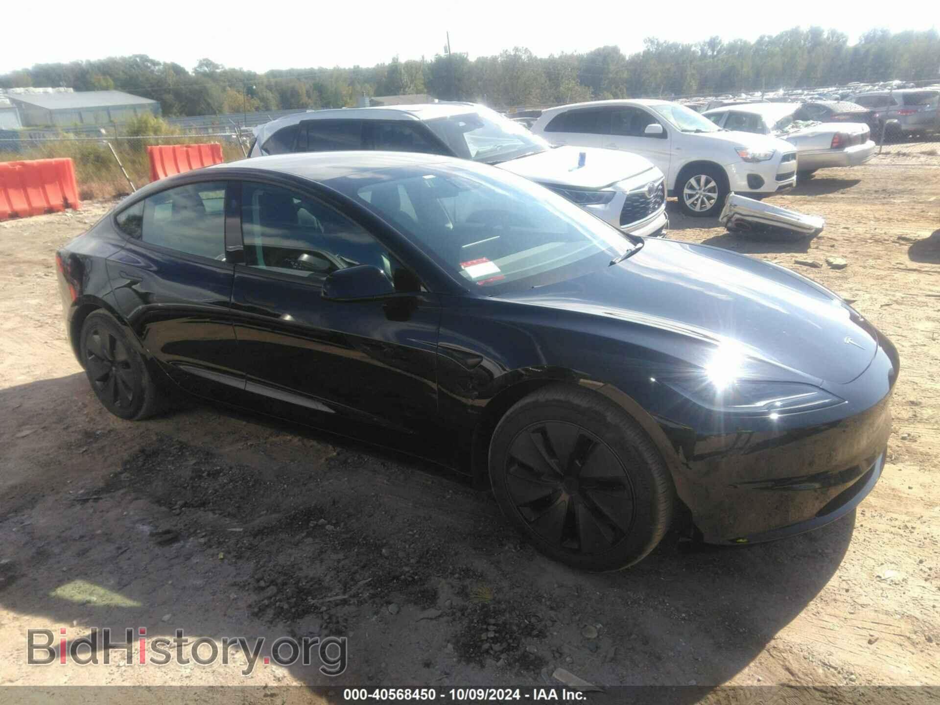 Photo 5YJ3E1EB5RF734176 - TESLA MODEL 3 2024