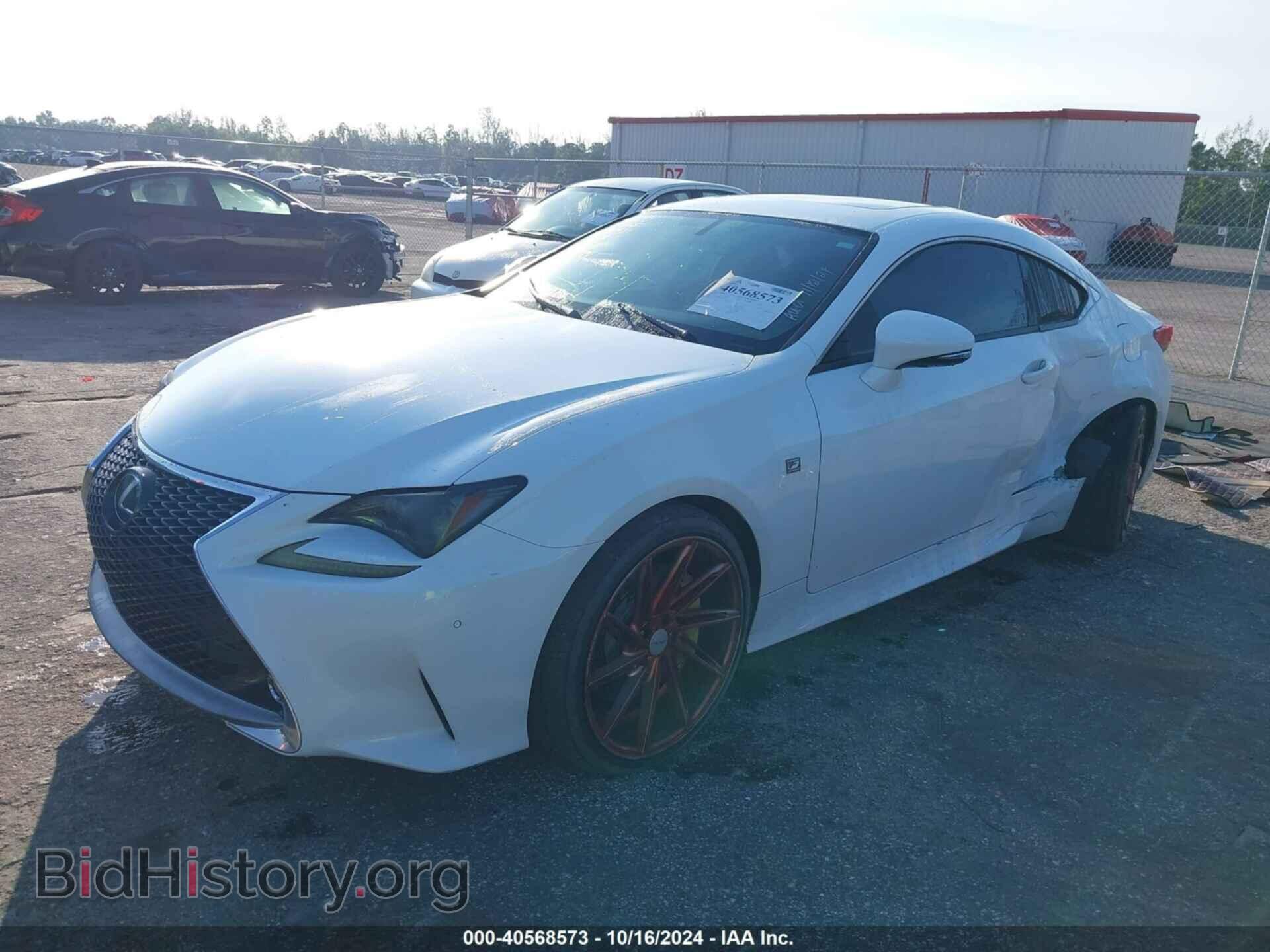 2015 LEXUS RC 350 - VIN: JTHHE5BC9F5001487 - Фото 2