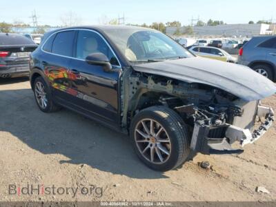 2022 Porsche CAYENNE Platinum Edition, черный — VIN WP1AA2AY6NDA04103, IAAI