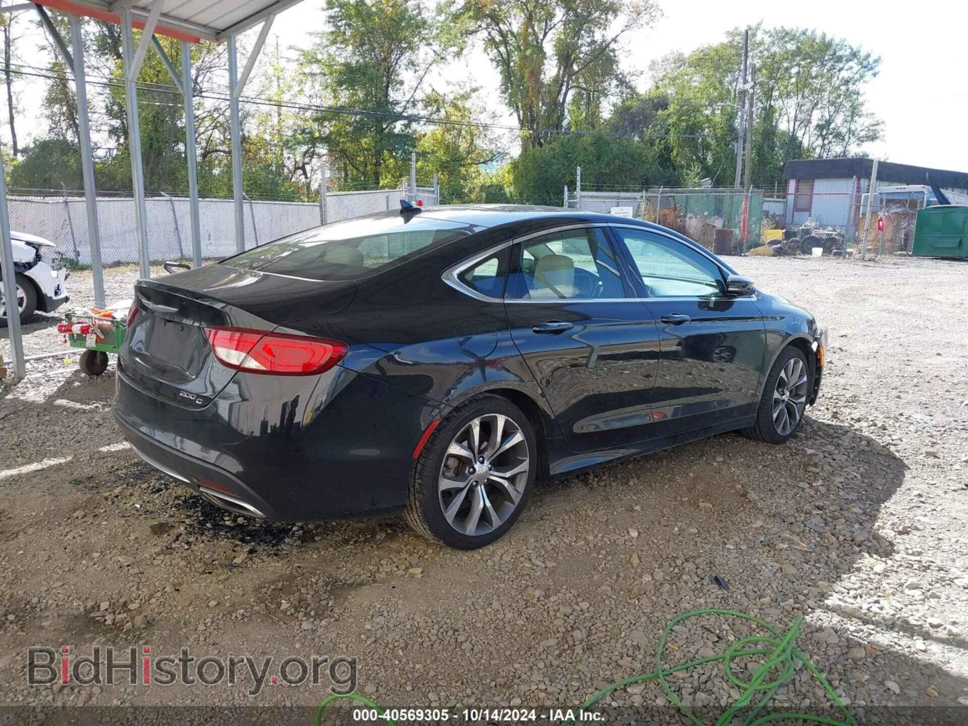 2015 CHRYSLER 200 - VIN: 1C3CCCCG6FN700166 - Фото 4