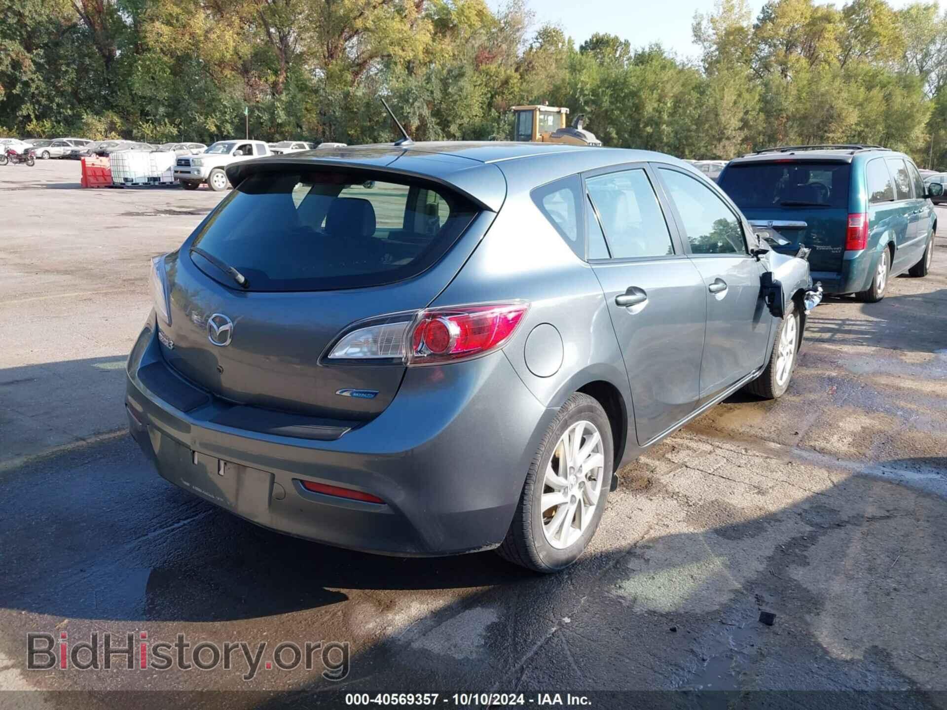 2012 MAZDA MAZDA3 - VIN: JM1BL1M77C1663755 - Фото 4
