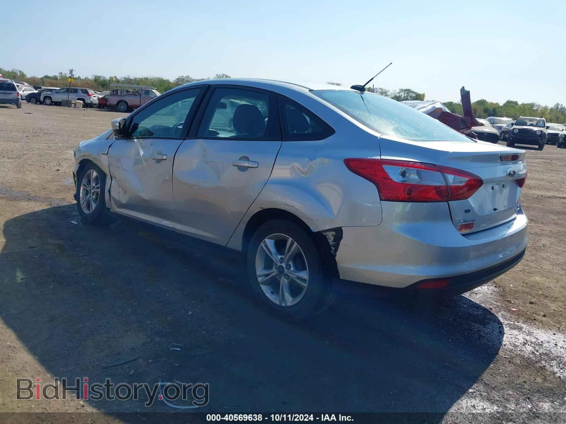 2014 FORD FOCUS - VIN: 1FADP3F2XEL129009 - Фото 3