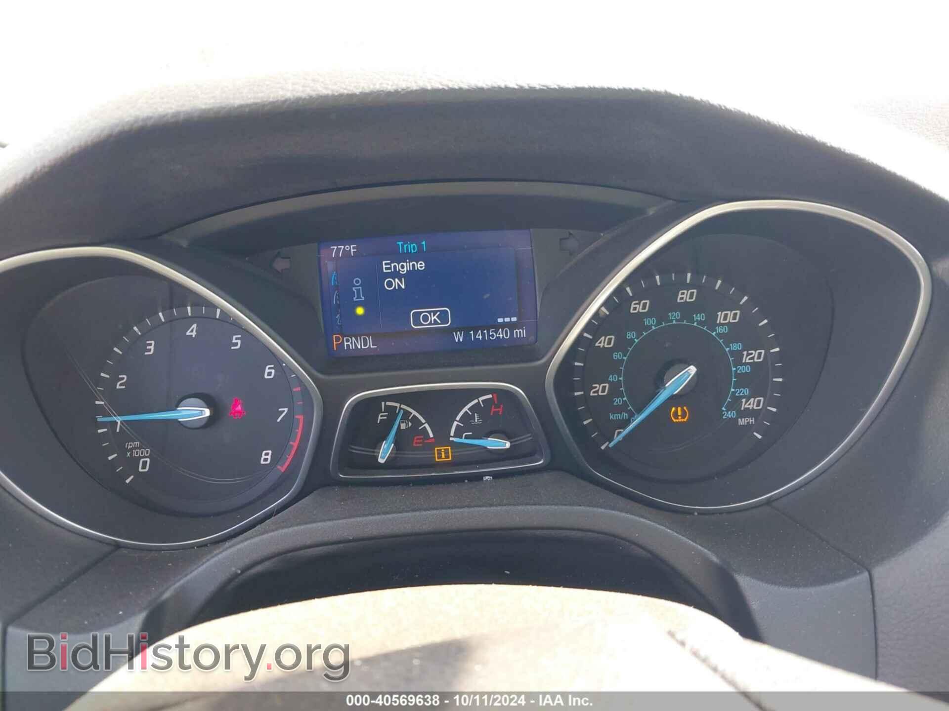 2014 FORD FOCUS - VIN: 1FADP3F2XEL129009 - Фото 7