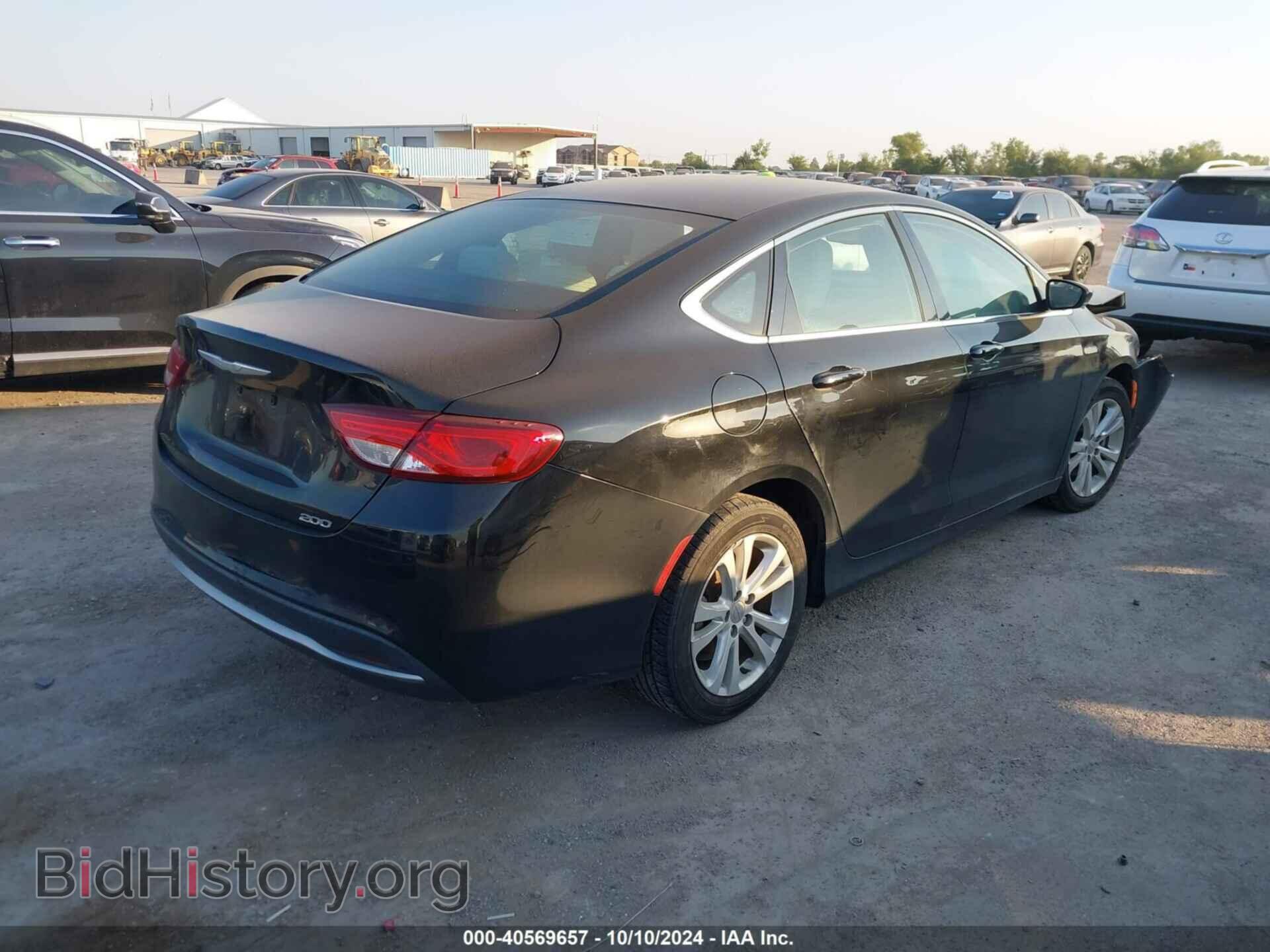2016 CHRYSLER 200 - VIN: 1C3CCCAB7GN143986 - Фото 4