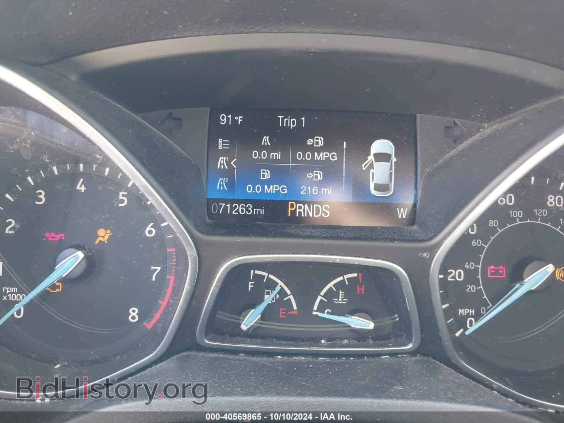 2015 FORD FOCUS - VIN: 1FADP3F20FL218525 - Фото 7