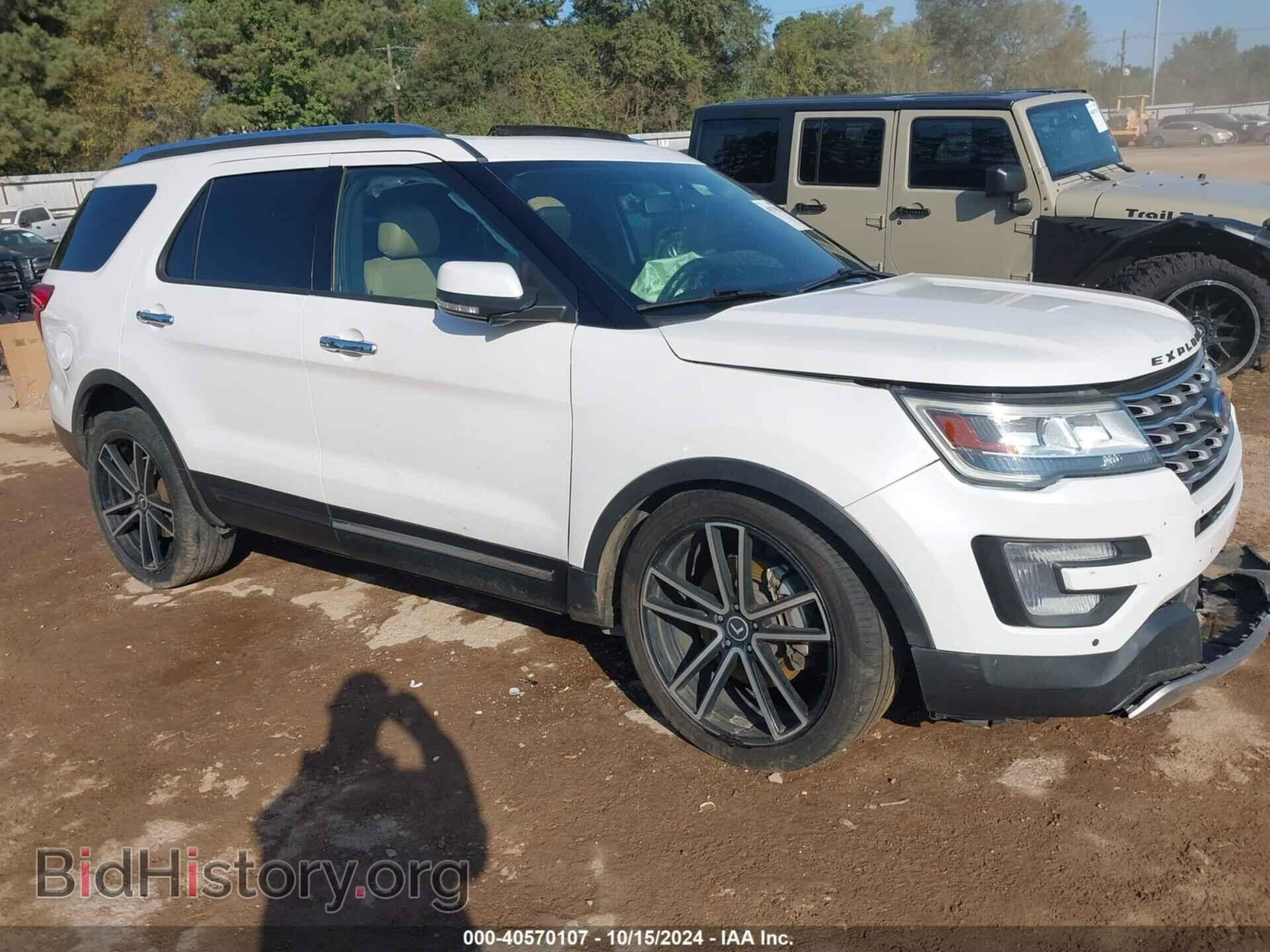 Фотография 1FM5K7F85HGC45039 - FORD EXPLORER 2017
