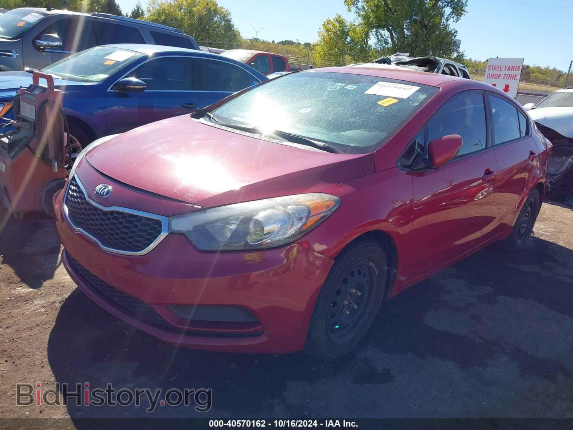 2016 KIA FORTE - VIN: KNAFX4A62G5521344 - Фото 2