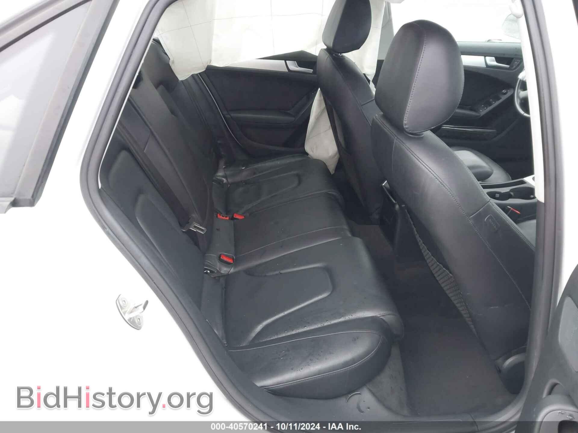 2011 AUDI A4 - VIN: WAUAFAFL2BN027844 - Фото 8