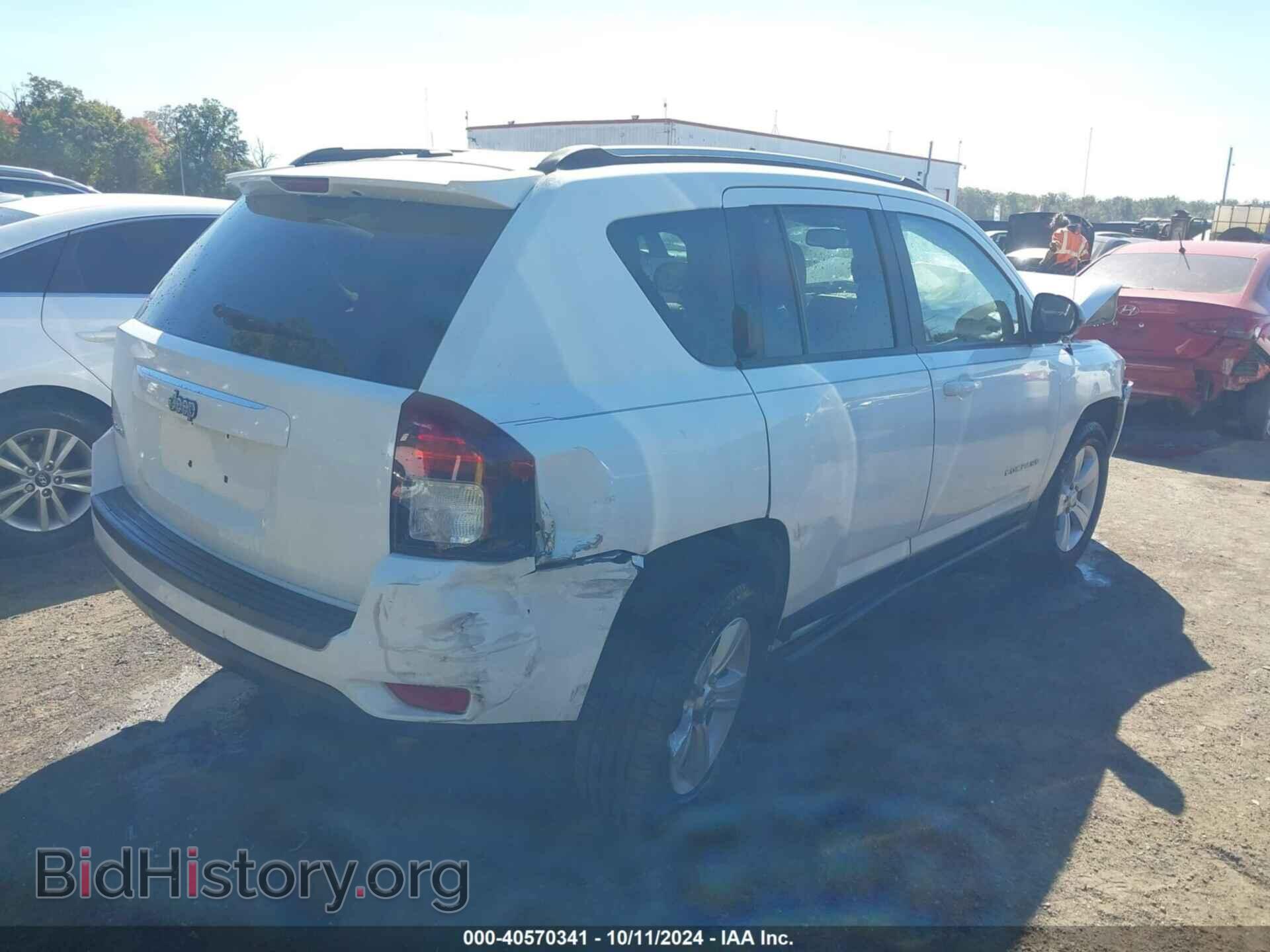 2016 JEEP COMPASS - VIN: 1C4NJDBB2GD724719 - Фото 4
