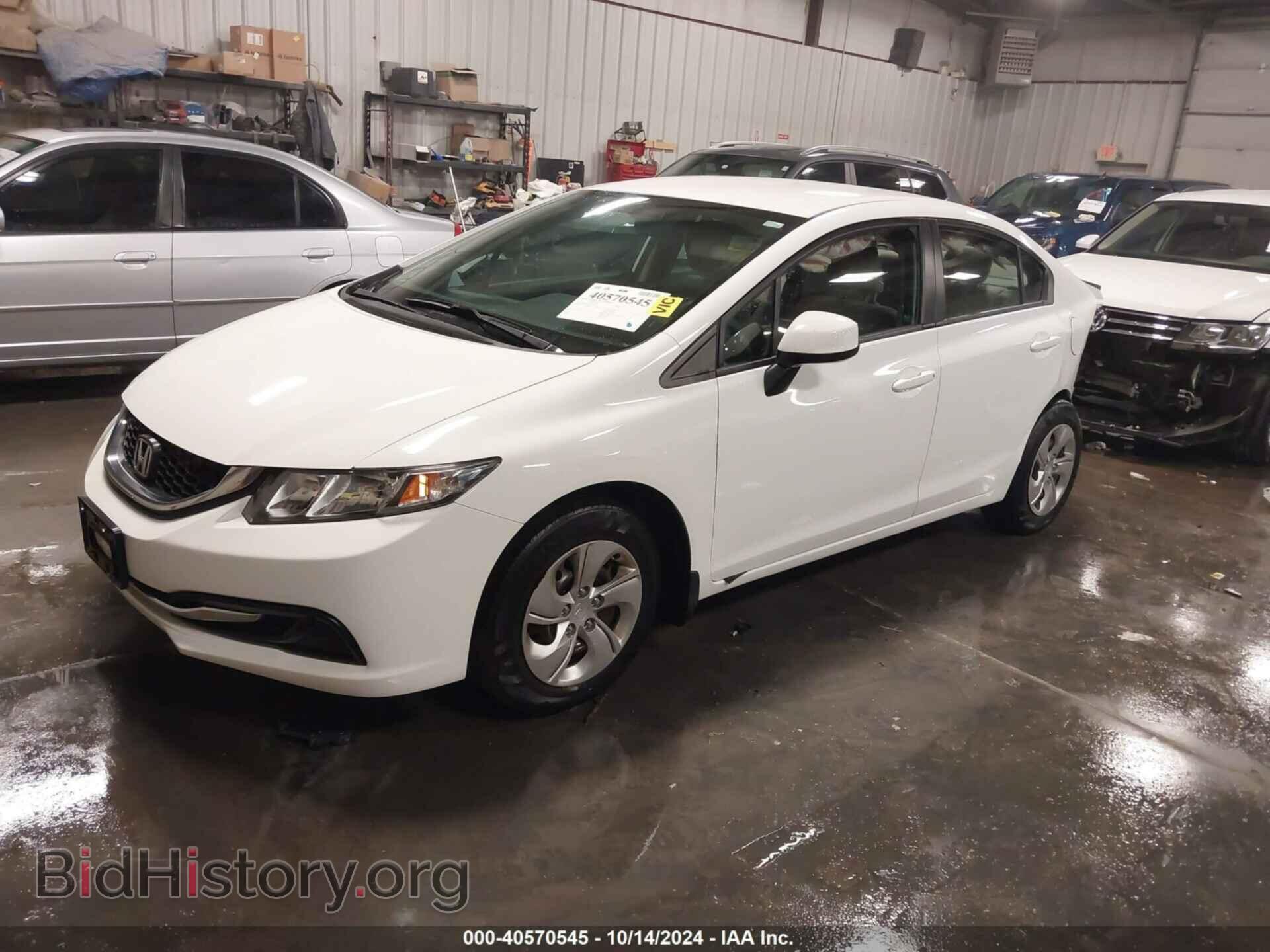 2013 HONDA CIVIC - VIN: 19XFB2F55DE077009 - Фото 2