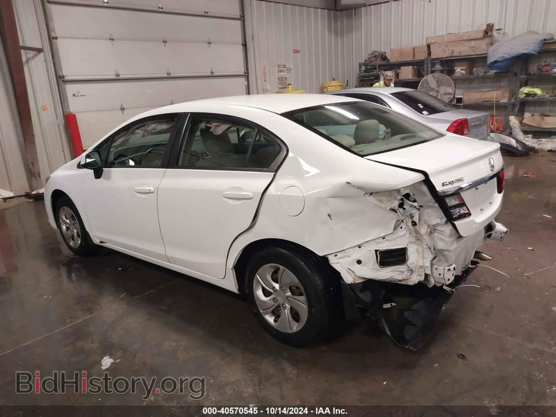 2013 HONDA CIVIC - VIN: 19XFB2F55DE077009 - Фото 3