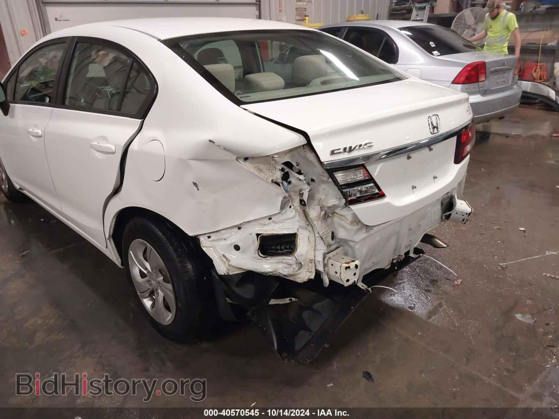 2013 HONDA CIVIC - VIN: 19XFB2F55DE077009 - Фото 6