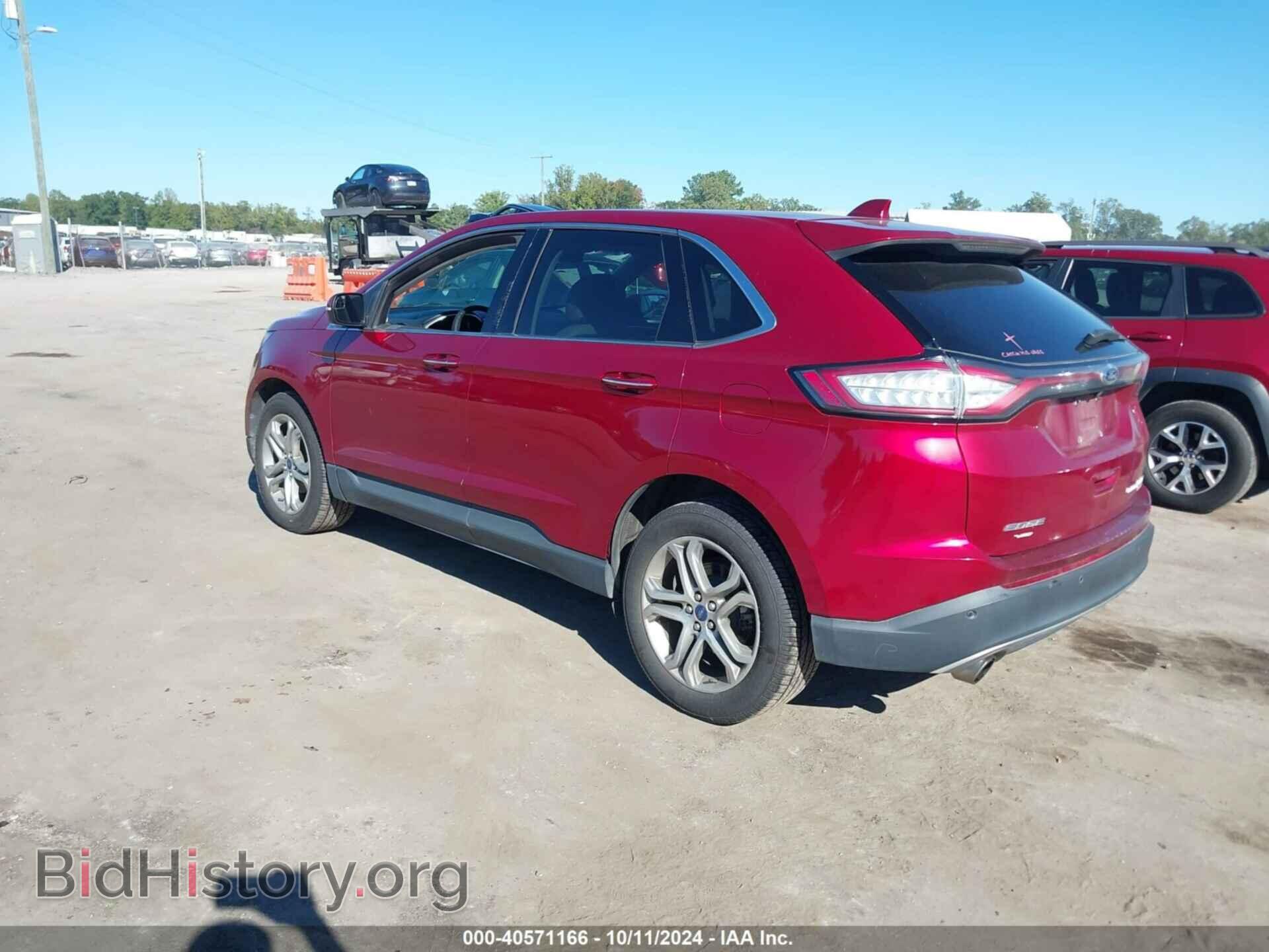 2016 FORD EDGE - VIN: 2FMPK3K95GBB93501 - Фото 3