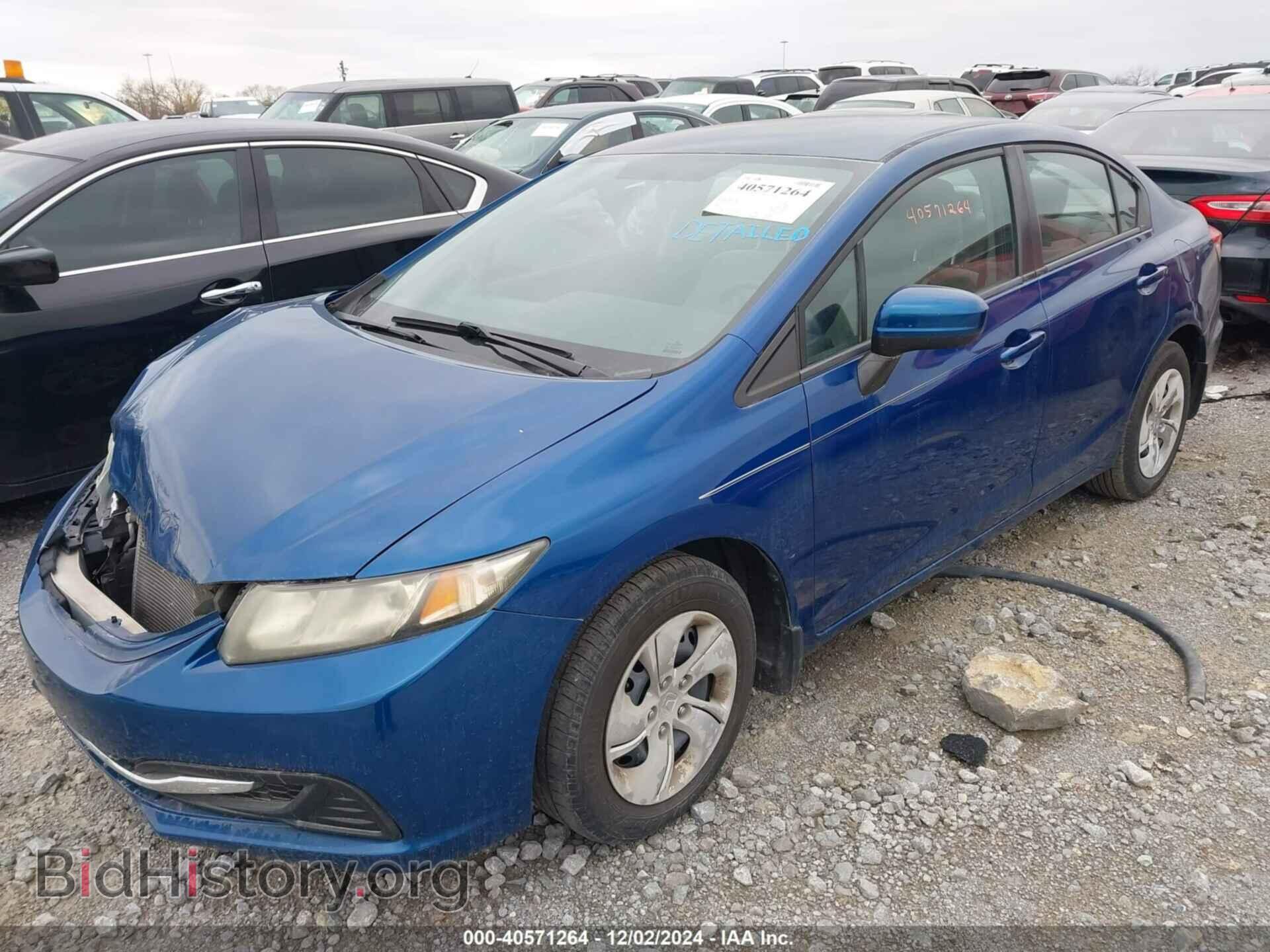 2014 HONDA CIVIC - VIN: 19XFB2F51EE071659 - Фото 2
