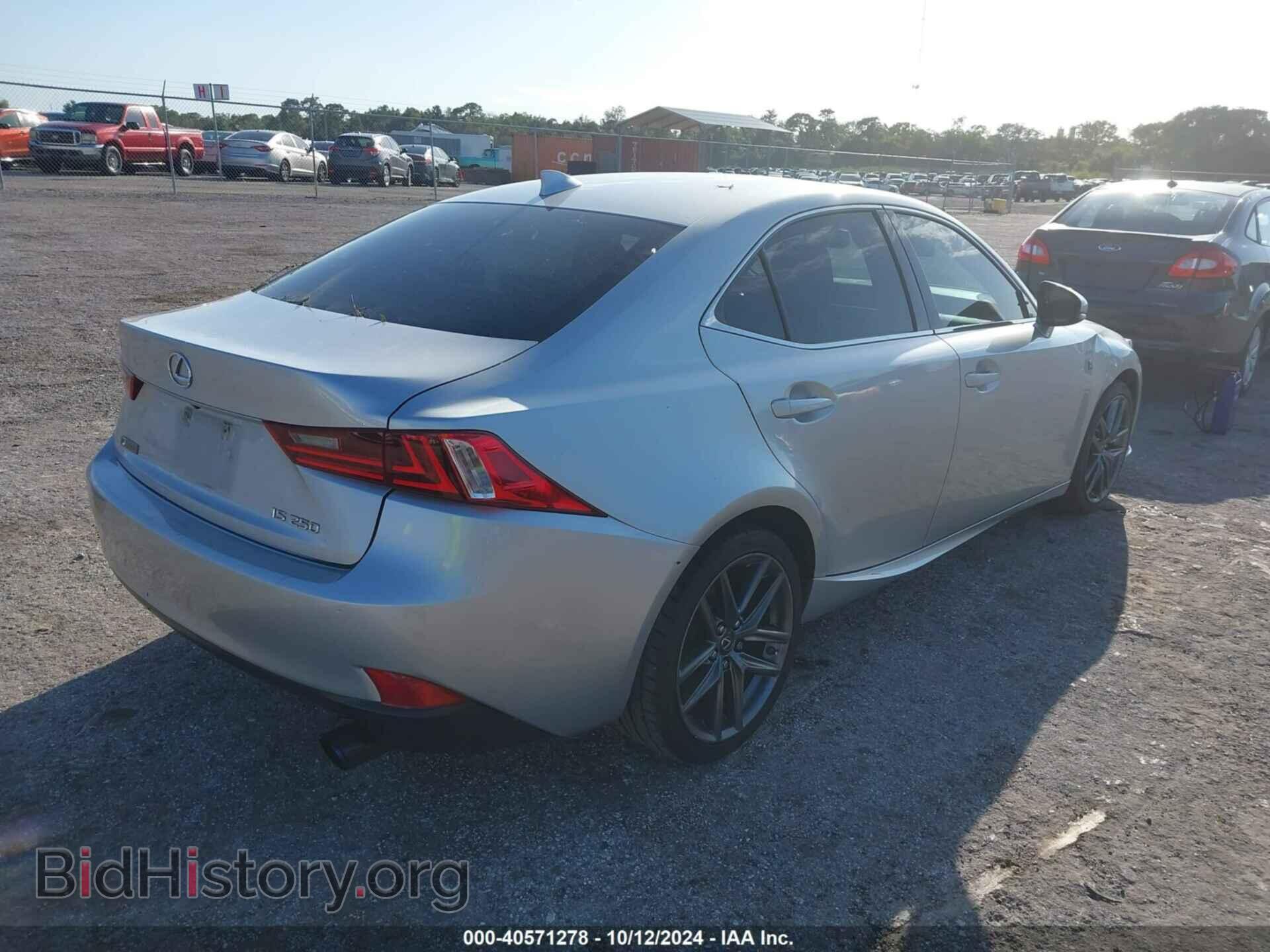 2015 LEXUS IS 250 - VIN: JTHBF1D29F5072124 - Фото 4