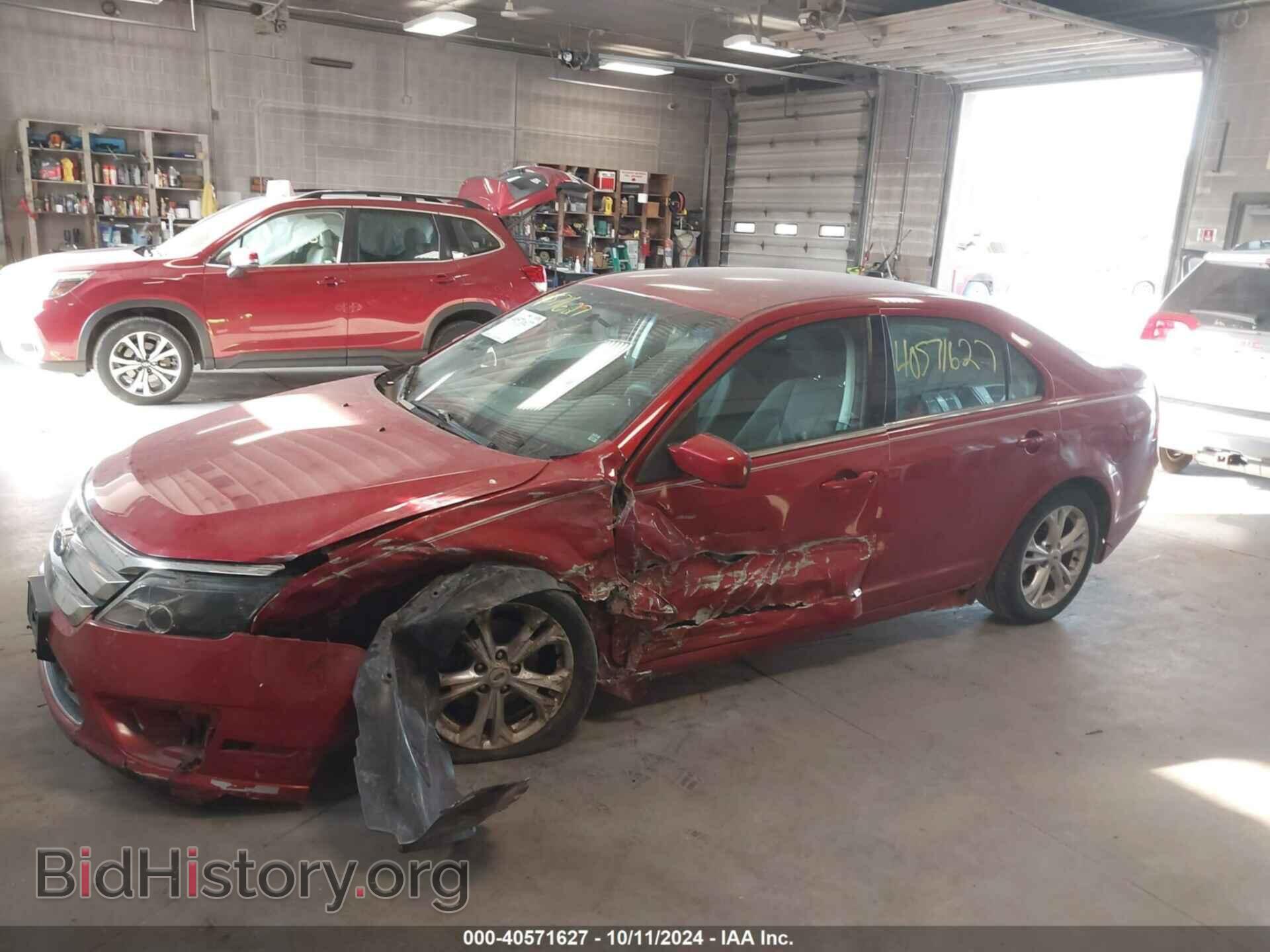 2012 FORD FUSION - VIN: 3FAHP0HA4CR257393 - Фото 2