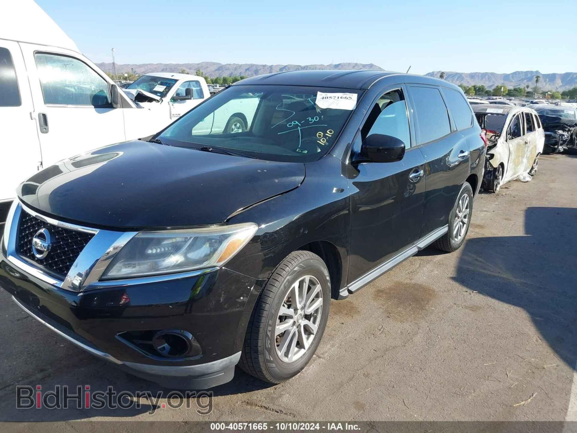 2014 NISSAN PATHFINDER - VIN: 5N1AR2MN0EC728818 - Фото 2