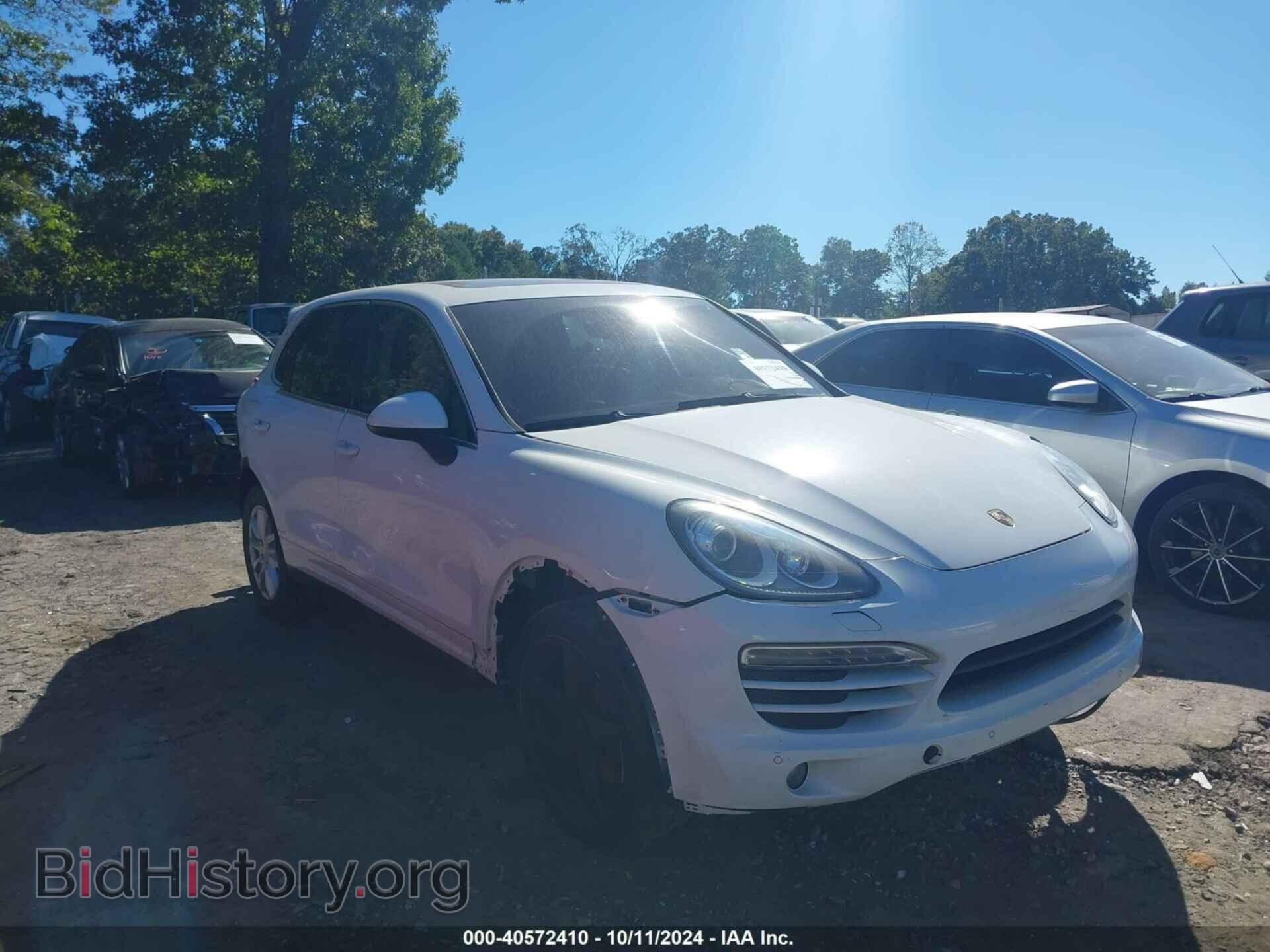 Photo WP1AA2A21CLA07747 - PORSCHE CAYENNE 2012