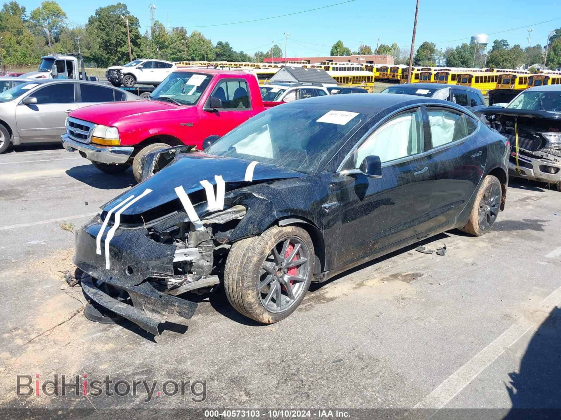 2019 TESLA MODEL 3 - VIN: 5YJ3E1EA9KF434797 - Фото 2