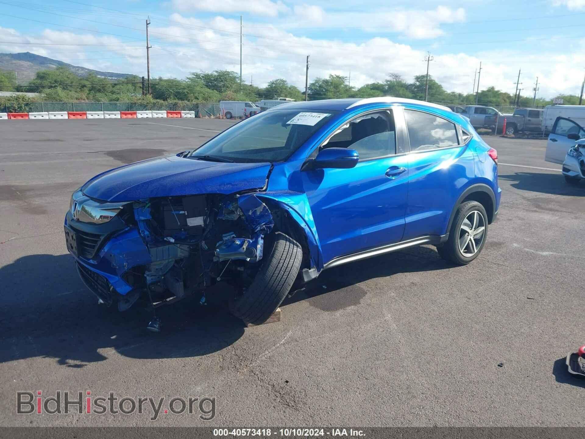 2021 HONDA HR-V - VIN: 3CZRU5H5XMM702834 - Фото 2