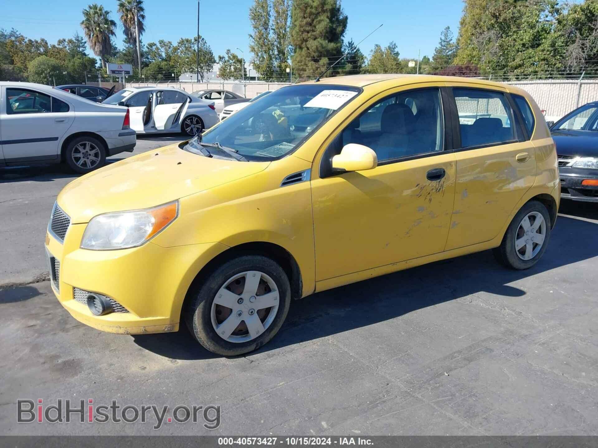 2011 CHEVROLET AVEO - VIN: KL1TD6DE1BB154726 - Фото 2