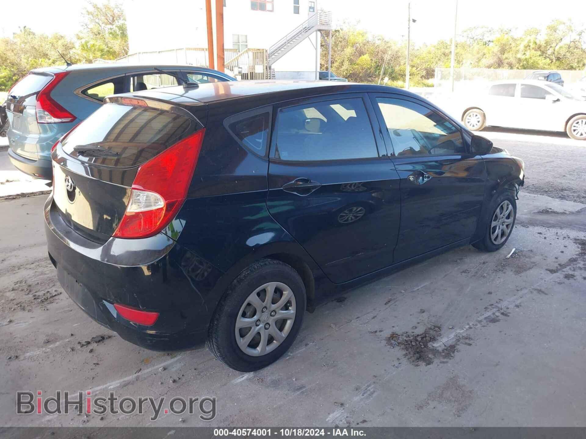 2014 HYUNDAI ACCENT - VIN: KMHCT5AE7EU162473 - Фото 4