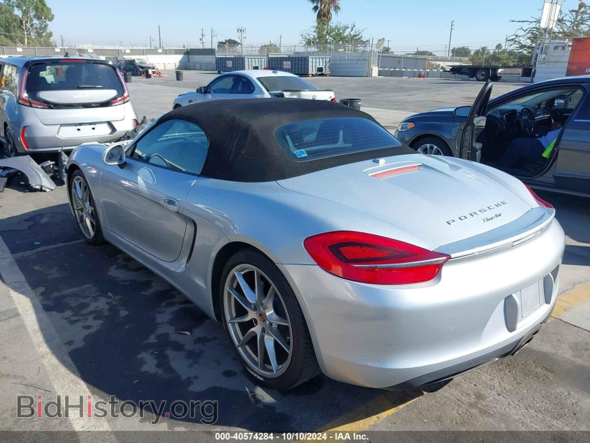 2014 PORSCHE BOXSTER - VIN: WP0CA2A83ES120705 - Фото 3