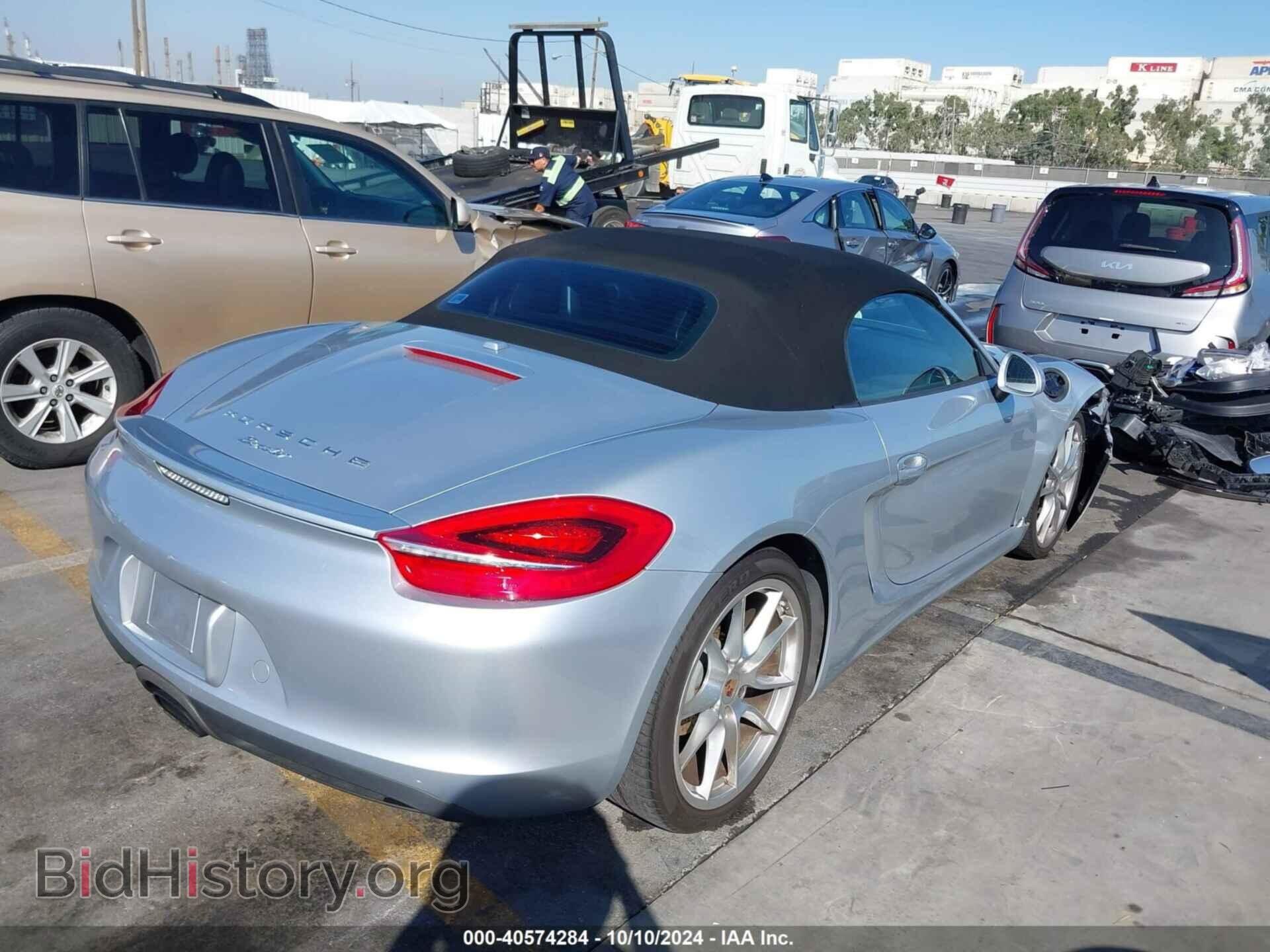 2014 PORSCHE BOXSTER - VIN: WP0CA2A83ES120705 - Фото 4
