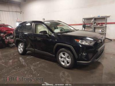 2019 Toyota RAV4 XLE, черный — VIN JTMP1RFV5KD028777, IAAI