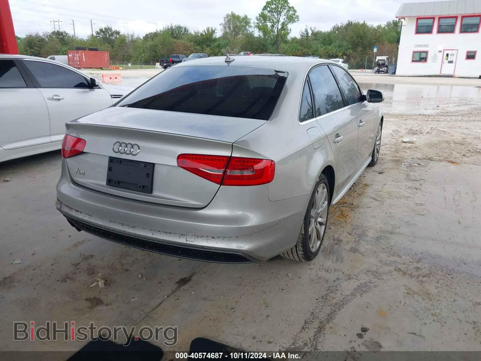 2014 AUDI A4 - VIN: WAUAFAFL2EA059236 - Фото 4