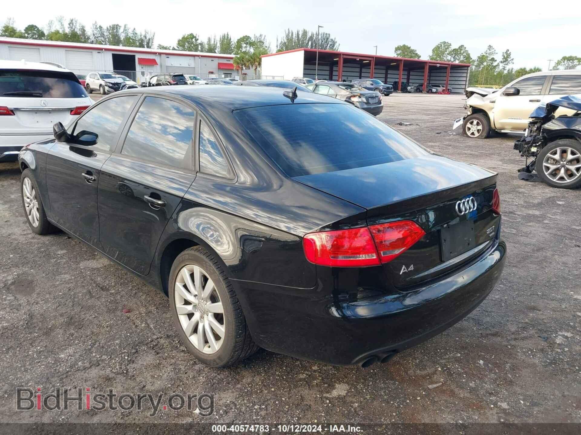 2012 AUDI A4 - VIN: WAUBFAFL0CA112372 - Photo 3