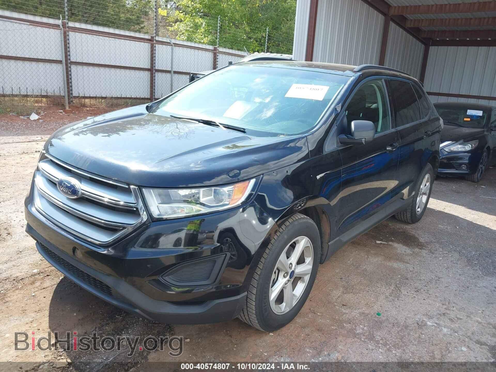2016 FORD EDGE - VIN: 2FMPK3G91GBC13476 - Фото 2