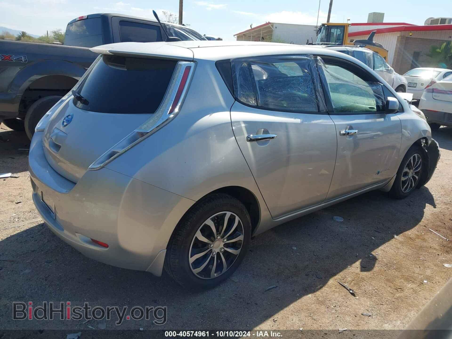 2013 NISSAN LEAF - VIN: 1N4AZ0CPXDC416943 - Фото 4