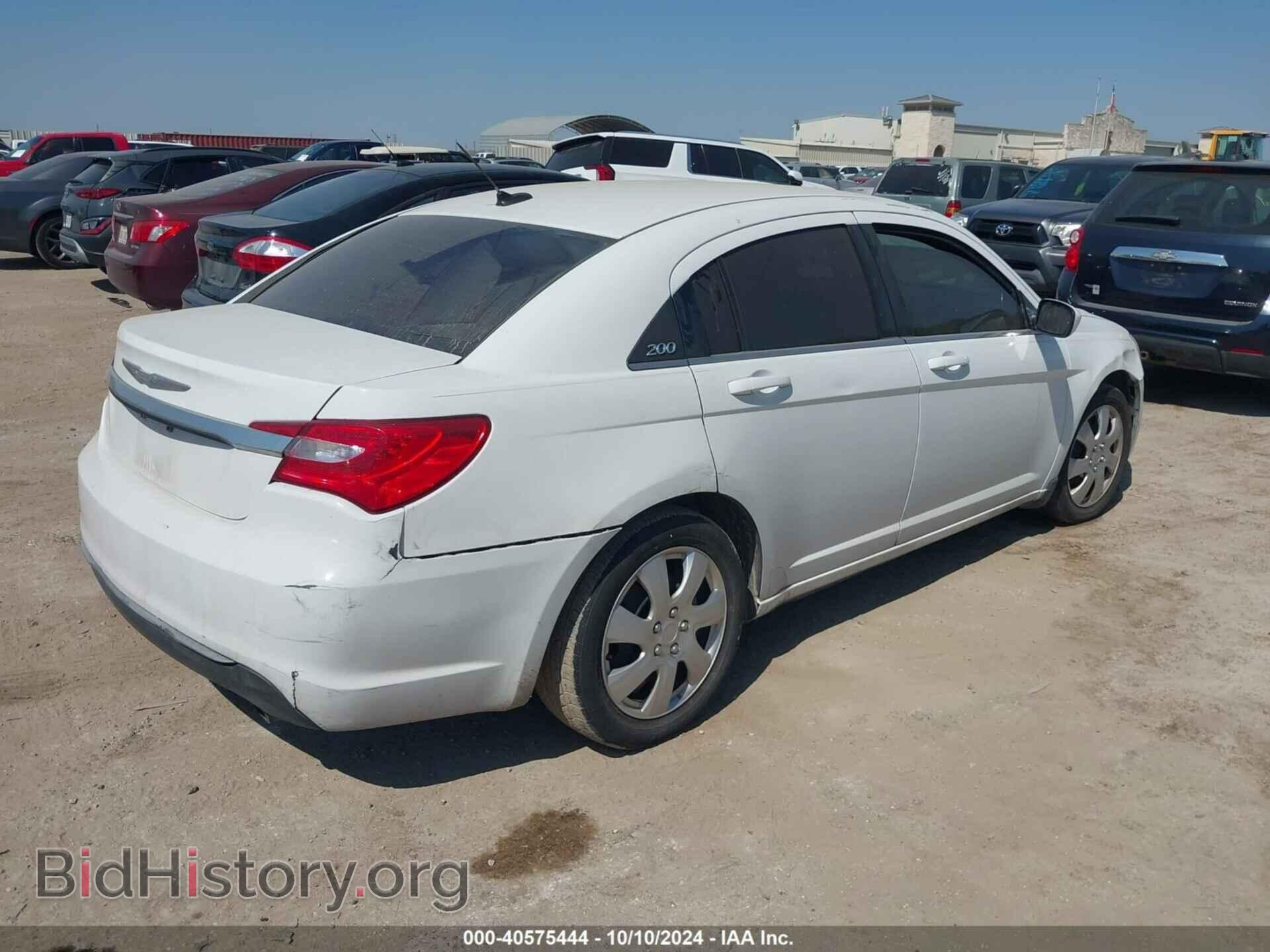 2013 CHRYSLER 200 - VIN: 1C3CCBAG3DN736455 - Photo 4