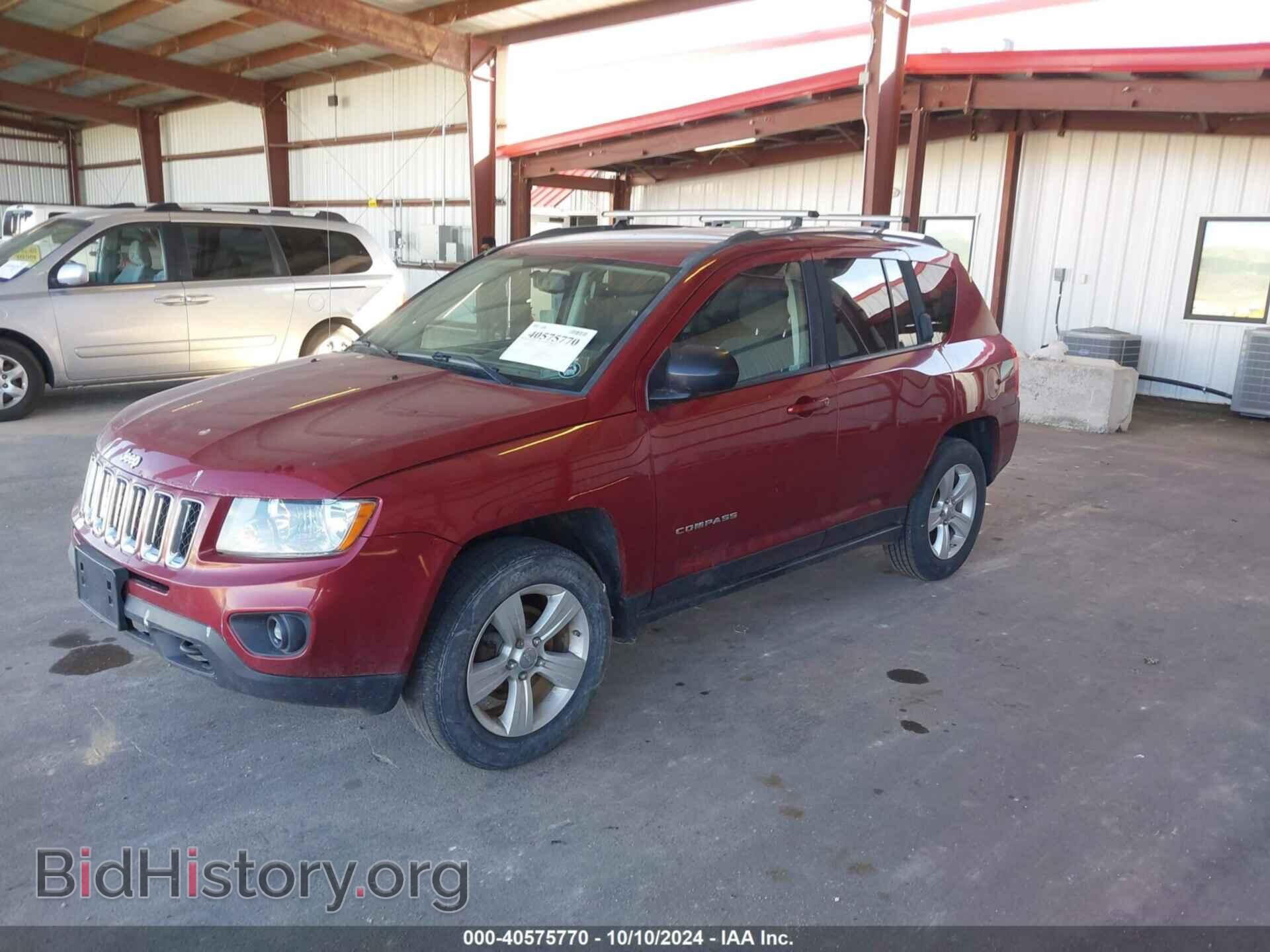 2012 JEEP COMPASS - VIN: 1C4NJDBB0CD656088 - Фото 2