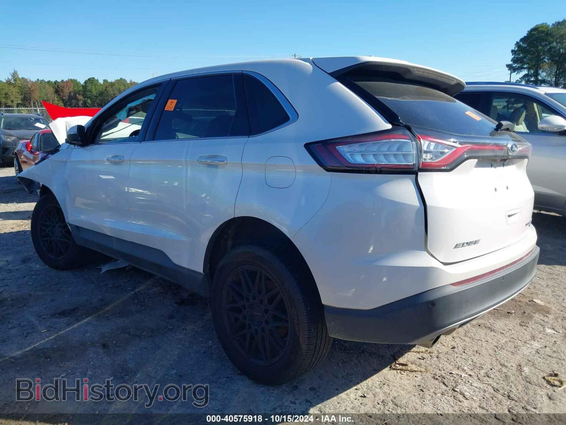 2016 FORD EDGE - VIN: 2FMPK3K95GBB70915 - Фото 3