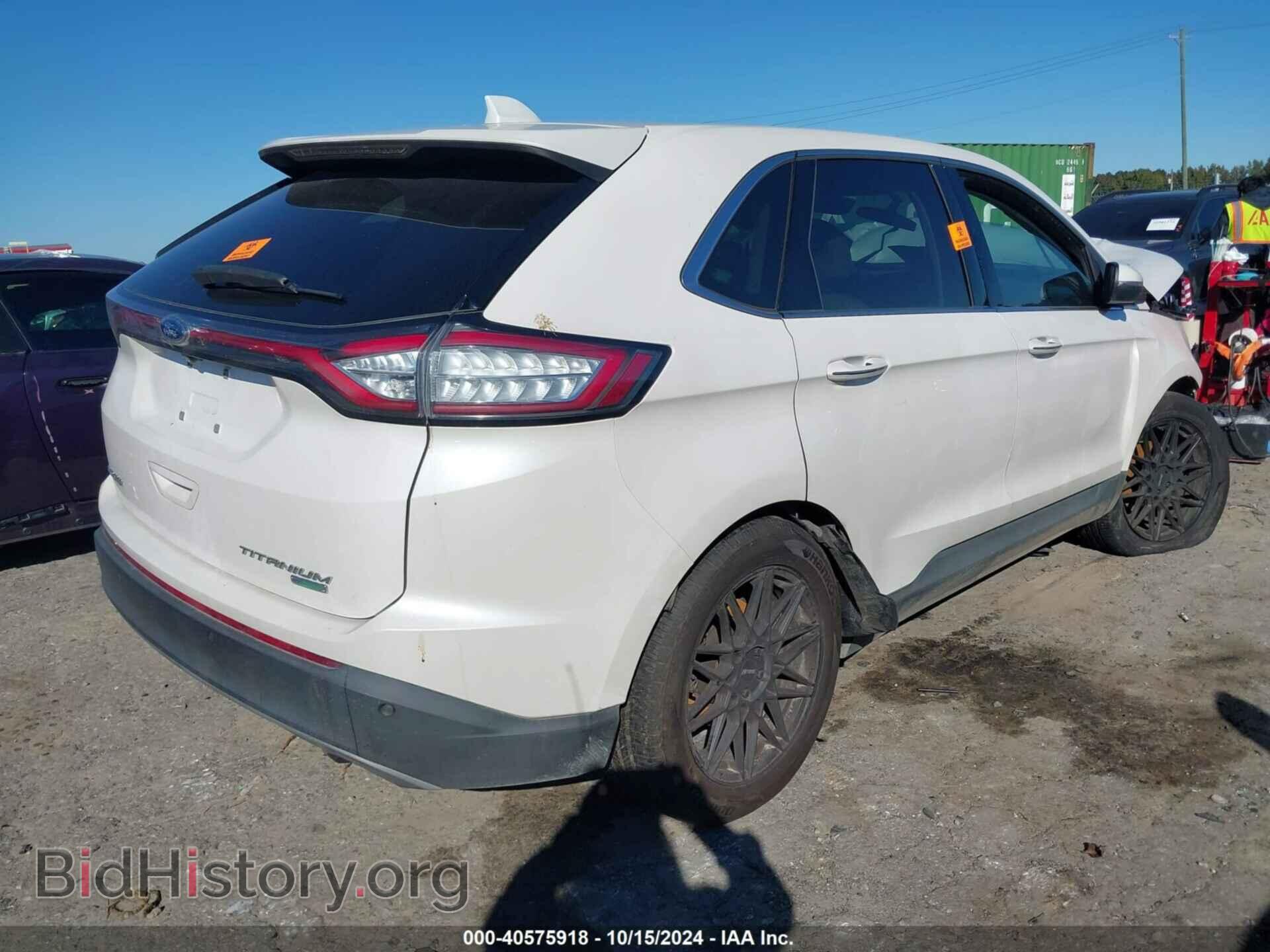 2016 FORD EDGE - VIN: 2FMPK3K95GBB70915 - Фото 4