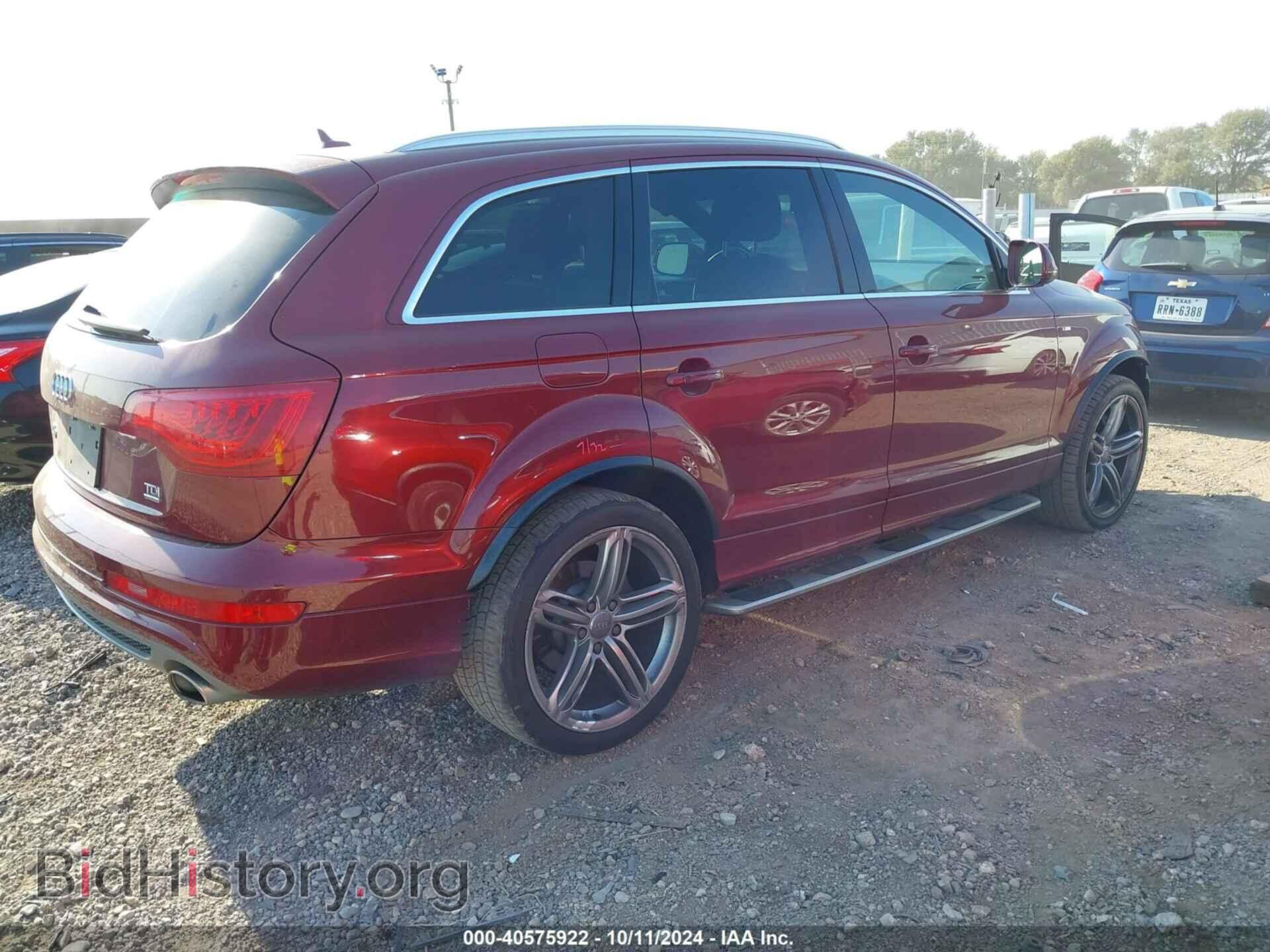 2013 AUDI Q7 - VIN: WA1WMBFE2DD012723 - Фото 4