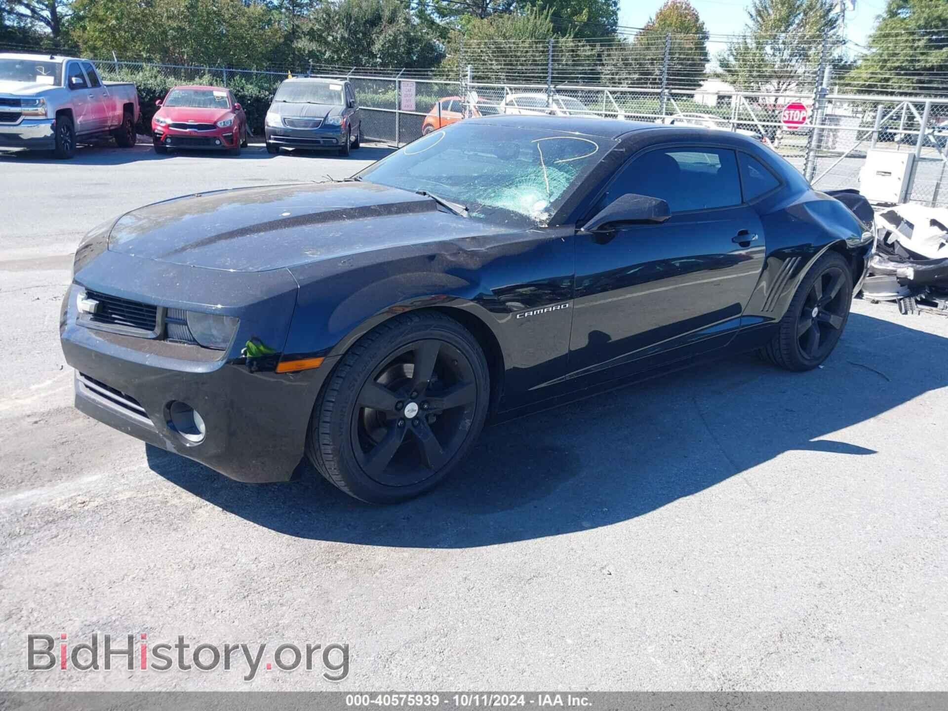 2012 CHEVROLET CAMARO - VIN: 2G1FG1E32C9155103 - Фото 2