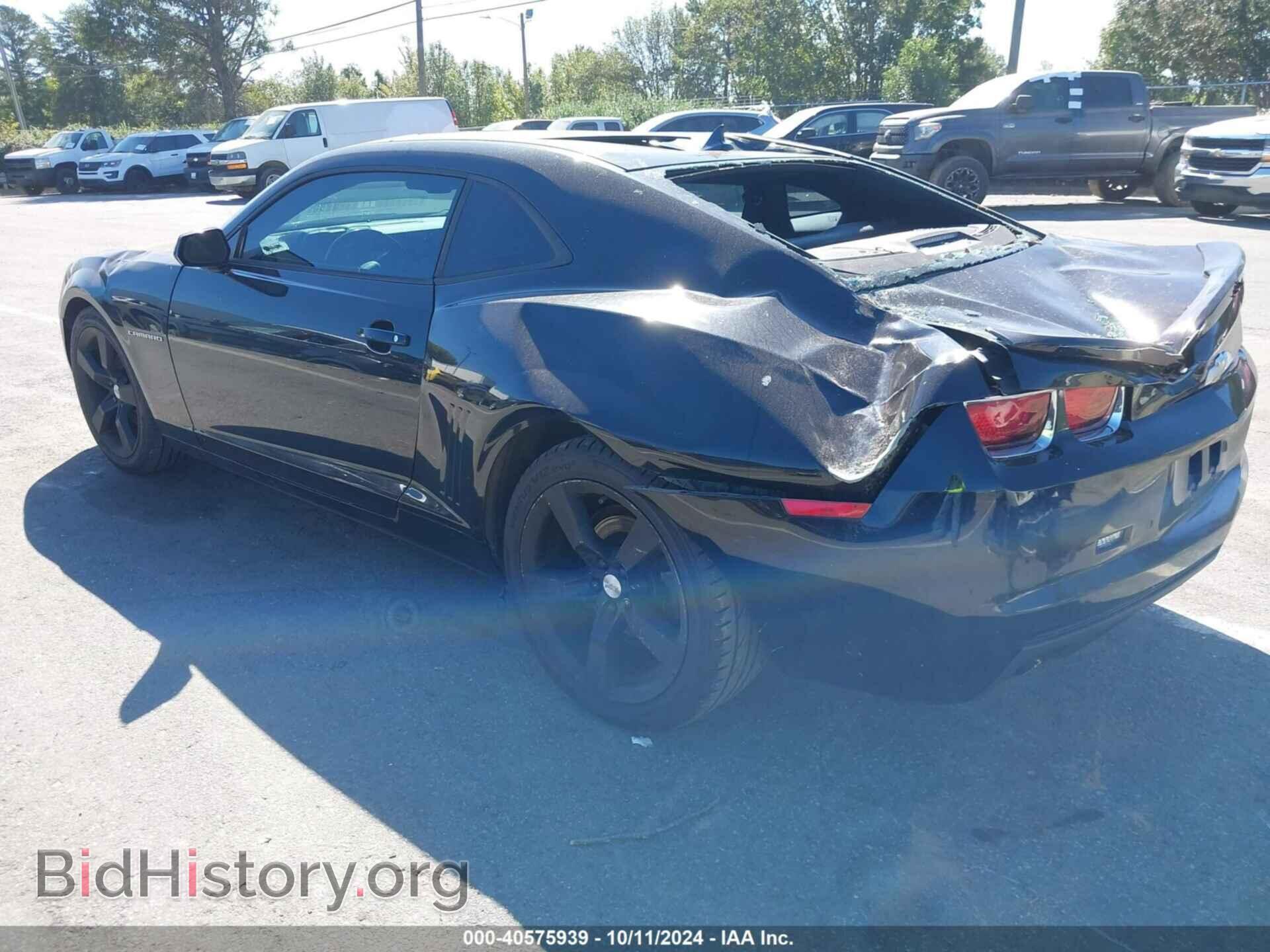 2012 CHEVROLET CAMARO - VIN: 2G1FG1E32C9155103 - Фото 3
