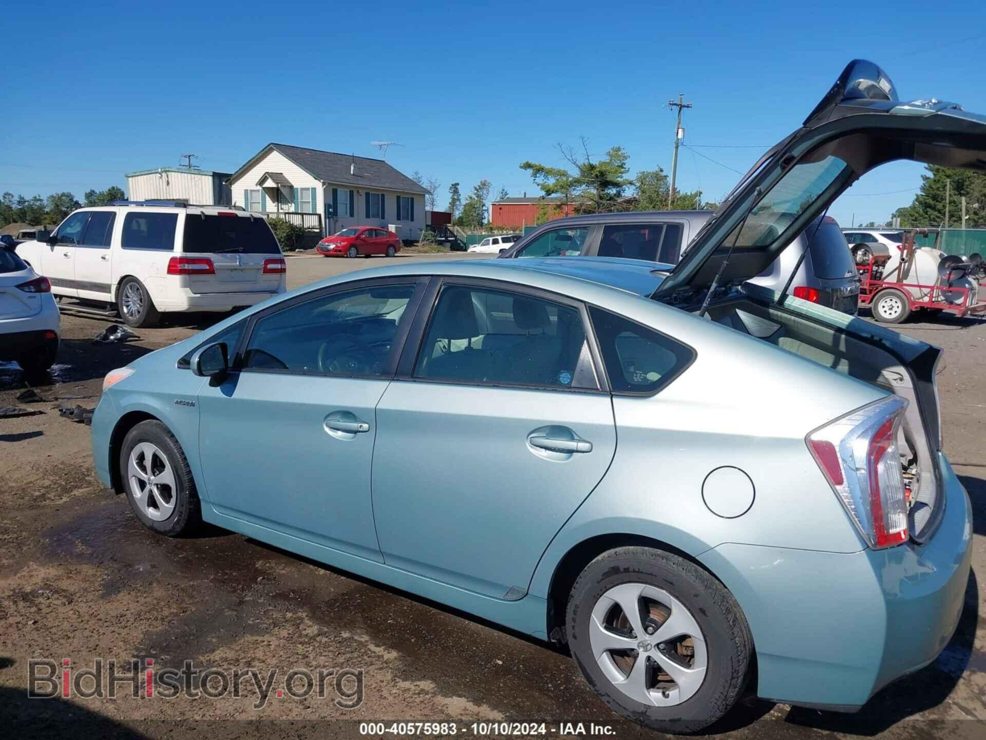 2012 TOYOTA PRIUS - VIN: JTDKN3DU6C5382857 - Фото 3