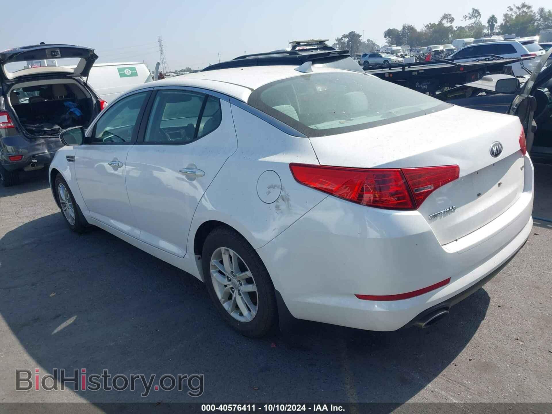 2013 KIA OPTIMA - VIN: KNAGM4A76D5442583 - Фото 3
