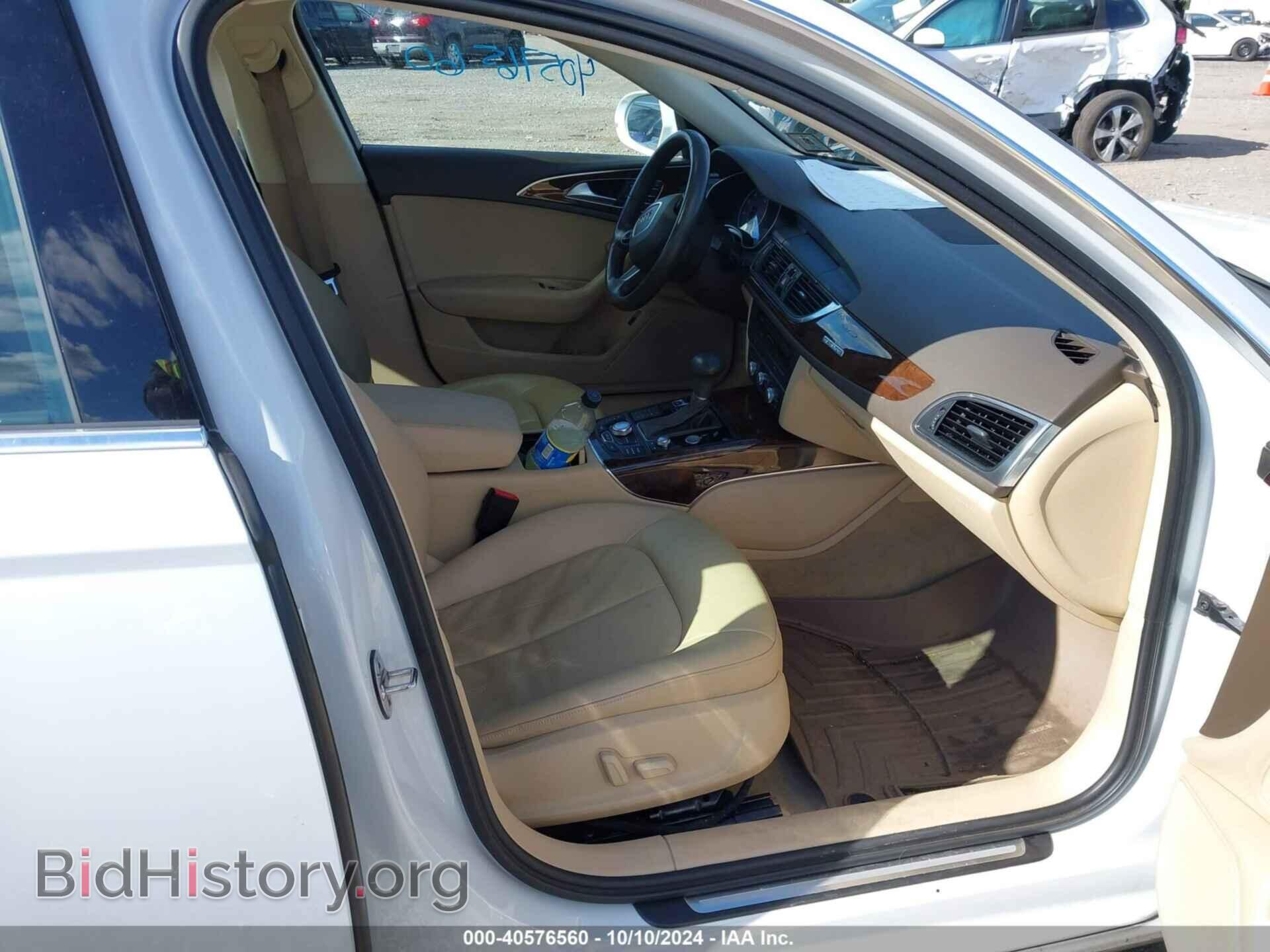 2013 AUDI A6 - VIN: WAUFGAFCXDN129558 - Фото 5