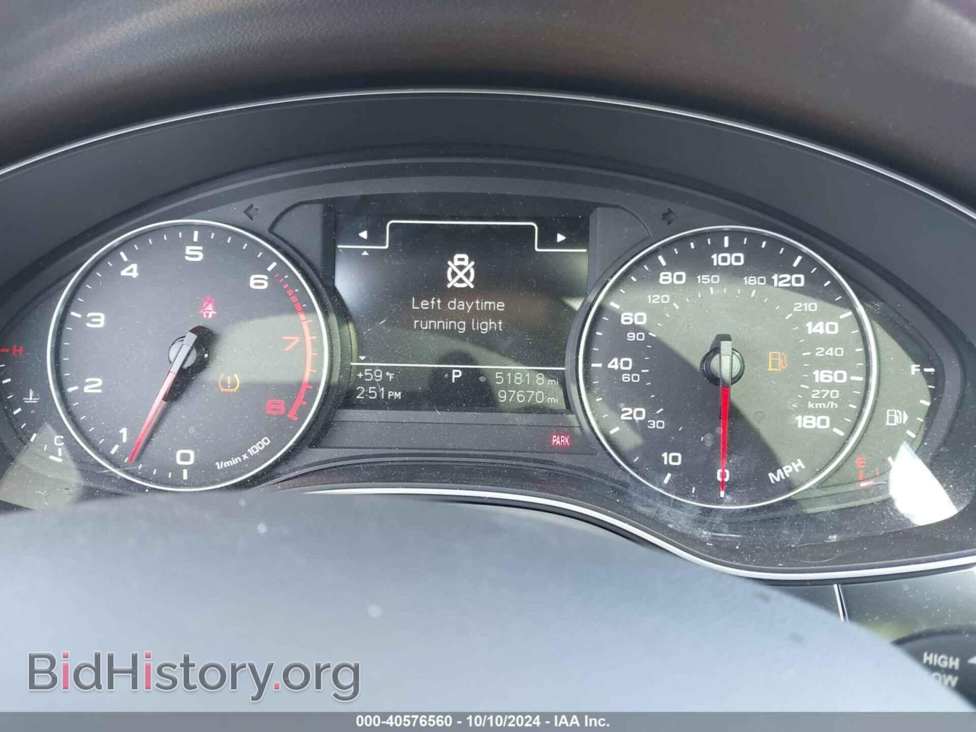 2013 AUDI A6 - VIN: WAUFGAFCXDN129558 - Фото 7
