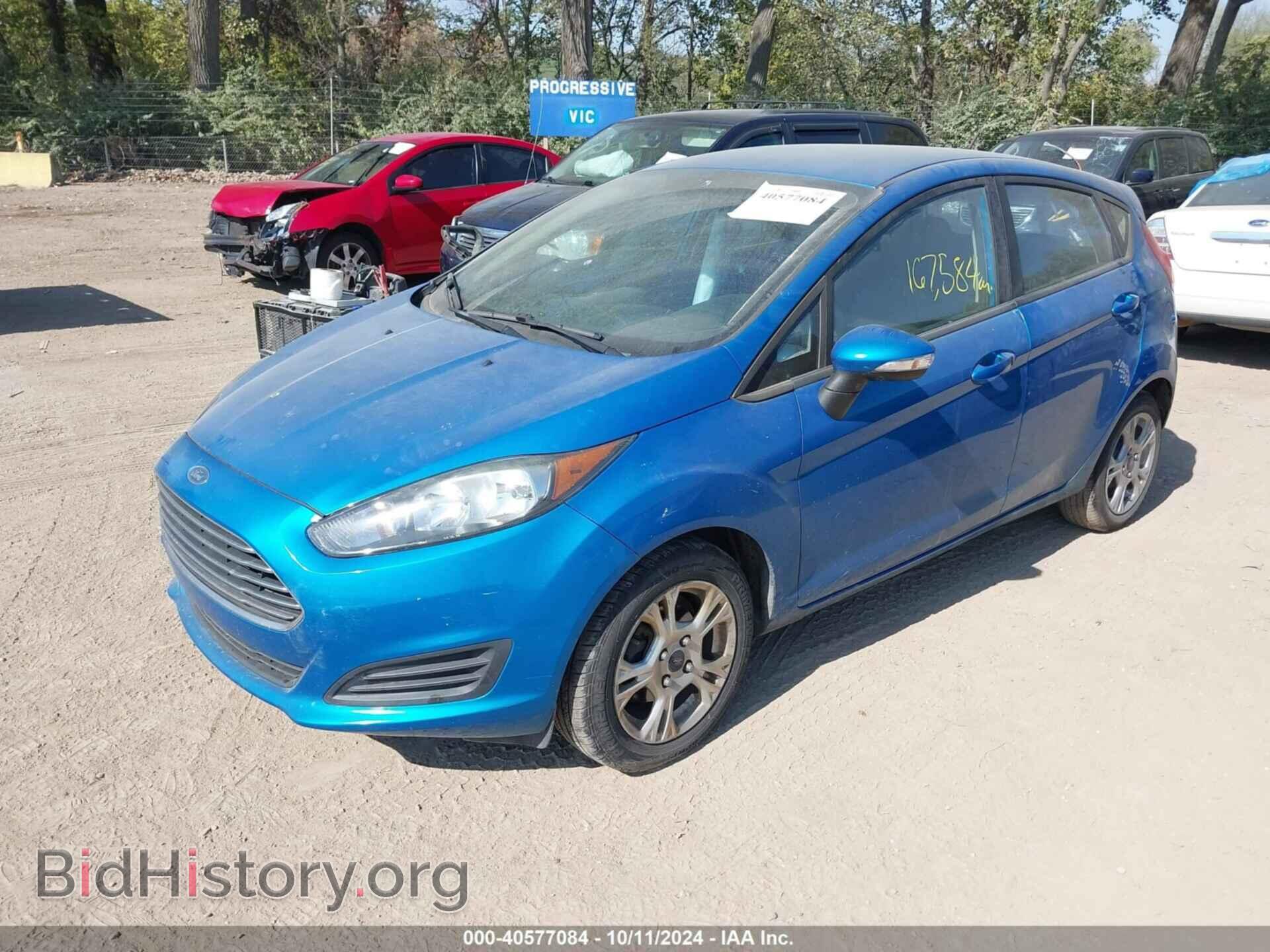 2015 FORD FIESTA - VIN: 3FADP4EJ6FM220258 - Фото 2
