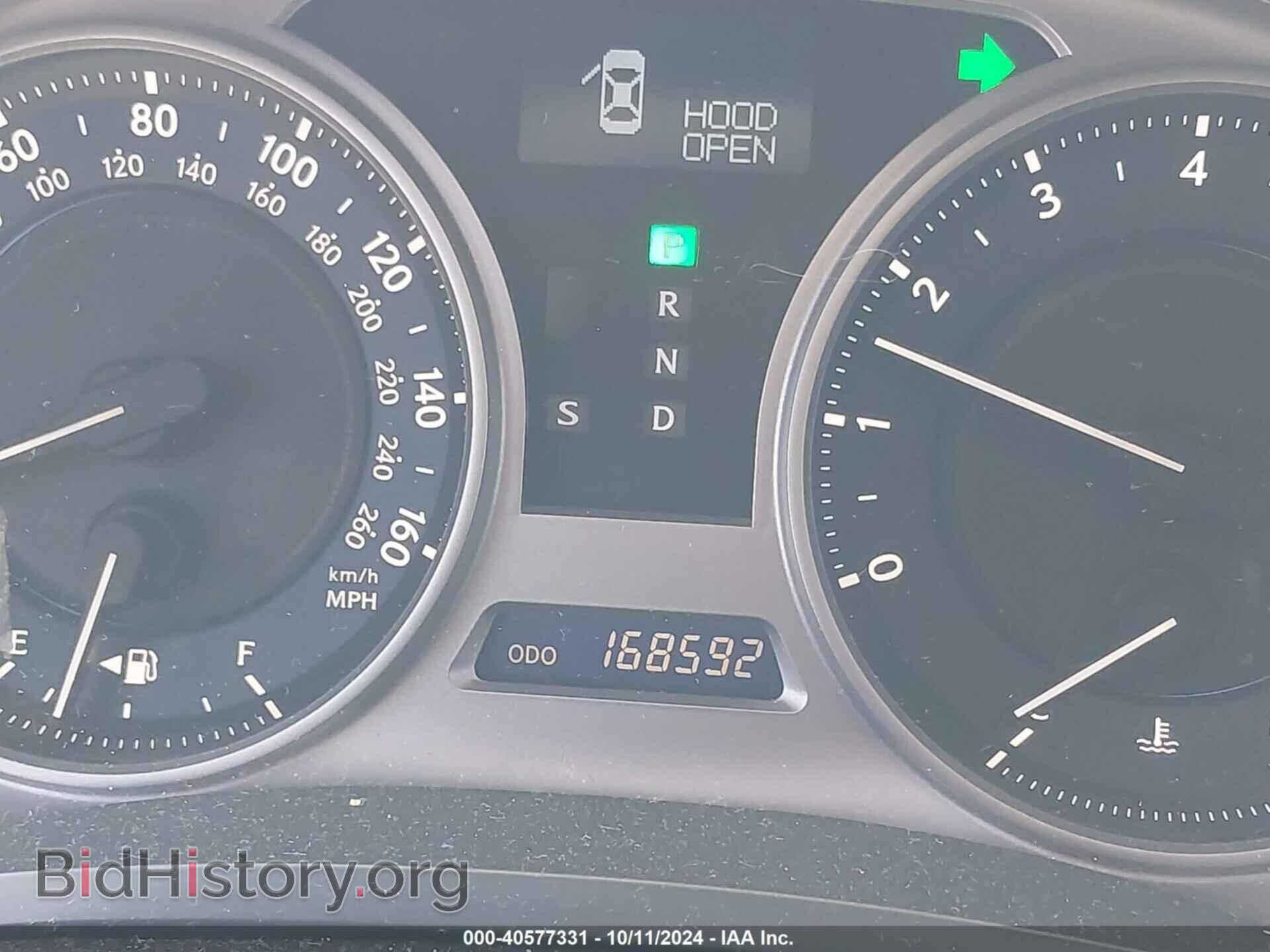 2010 LEXUS IS 250 - VIN: JTHBF5C2XA5124295 - Фото 6
